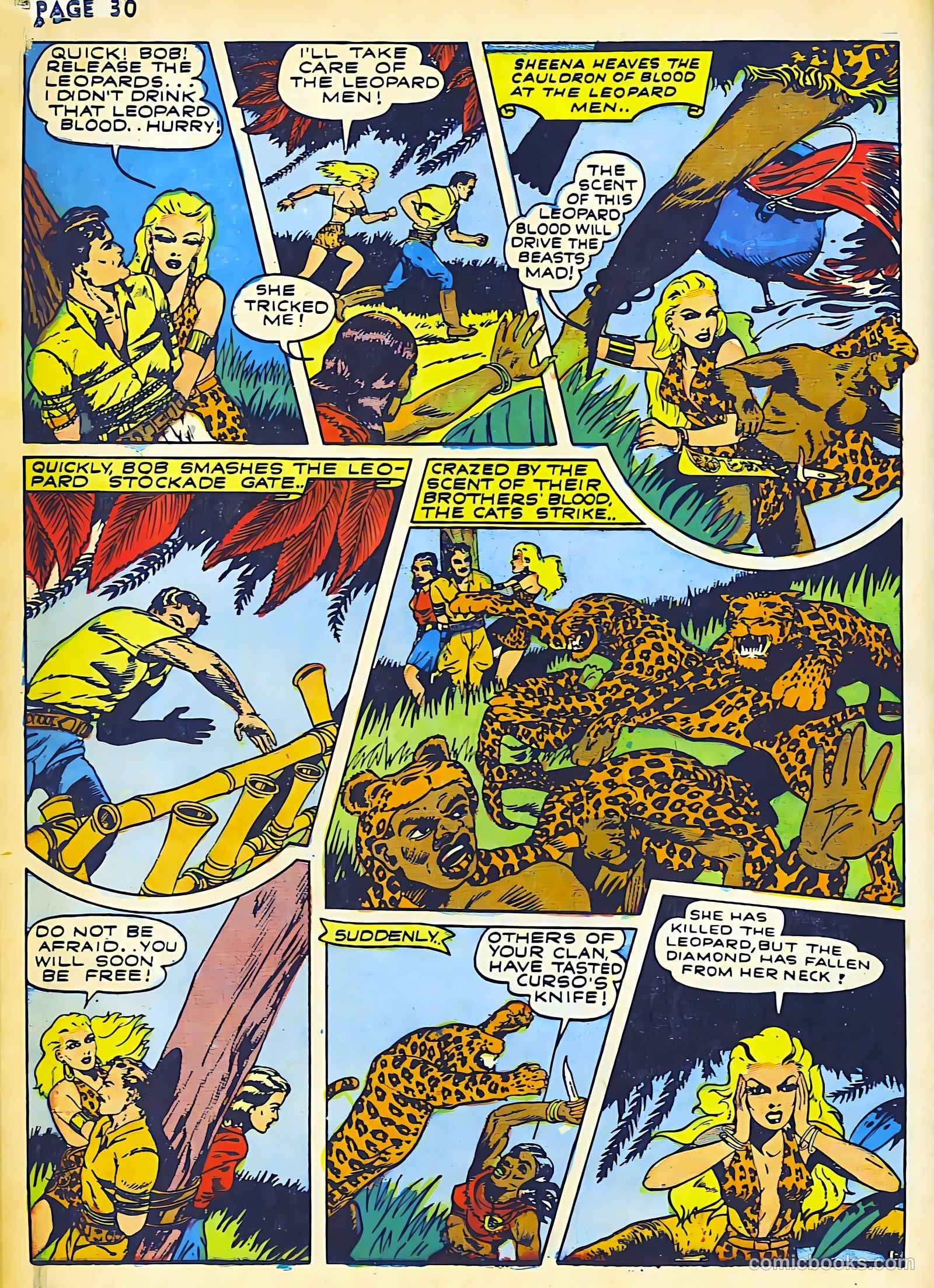 Sheena, Queen of the Jungle #2 (1942) — page 32 of 68
