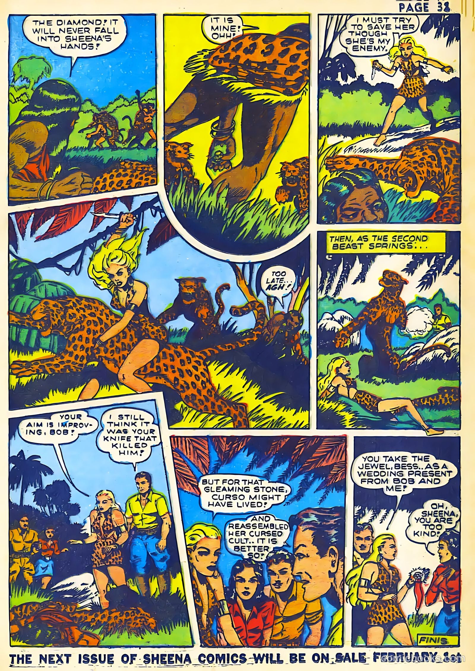 Sheena, Queen of the Jungle #2 (1942) — page 33 of 68