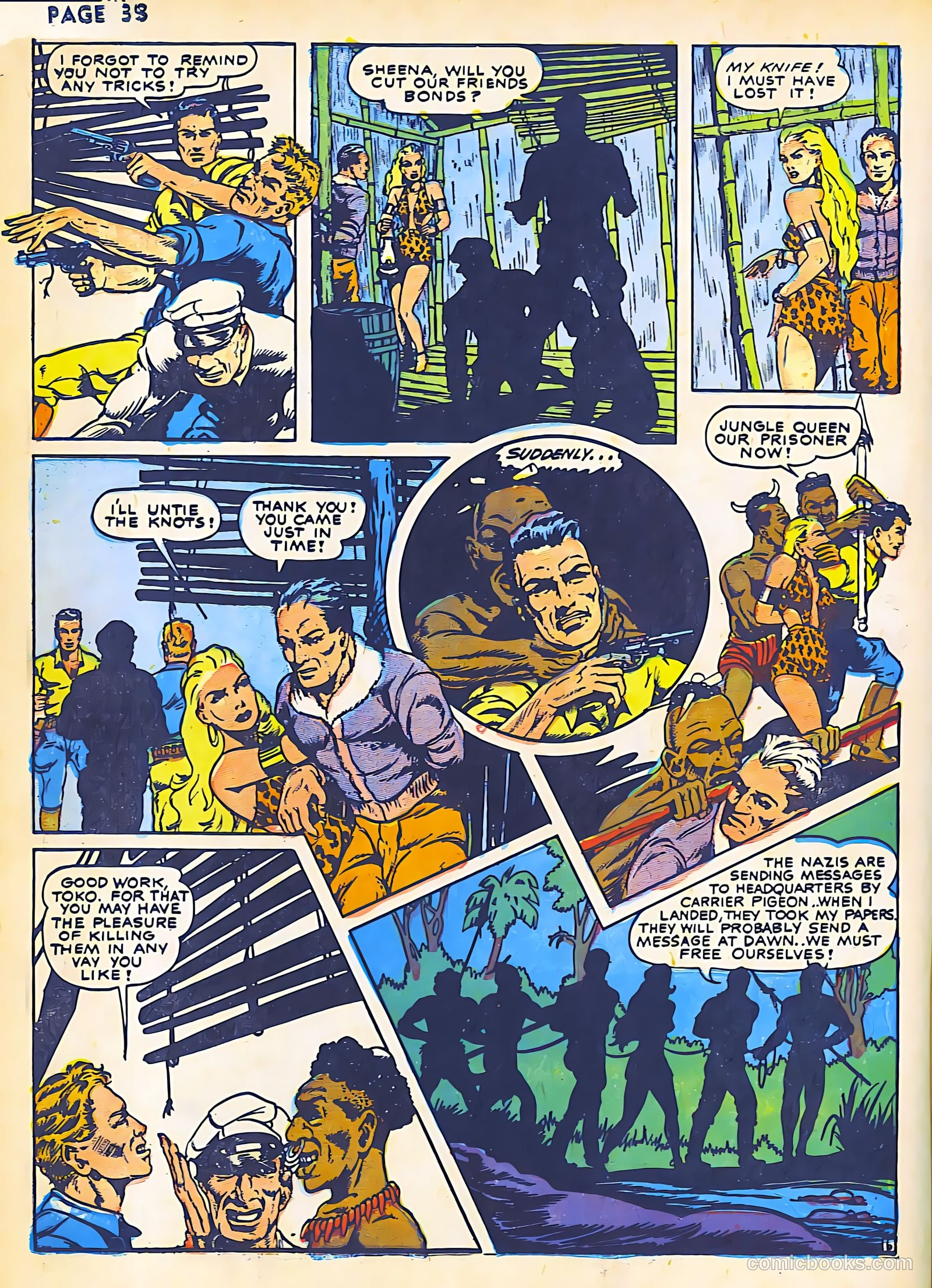 Sheena, Queen of the Jungle #2 (1942) — page 40 of 68