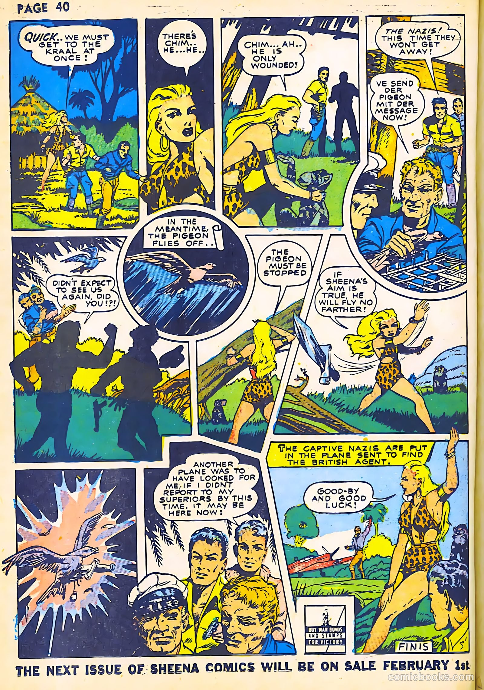 Sheena, Queen of the Jungle #2 (1942) — page 42 of 68