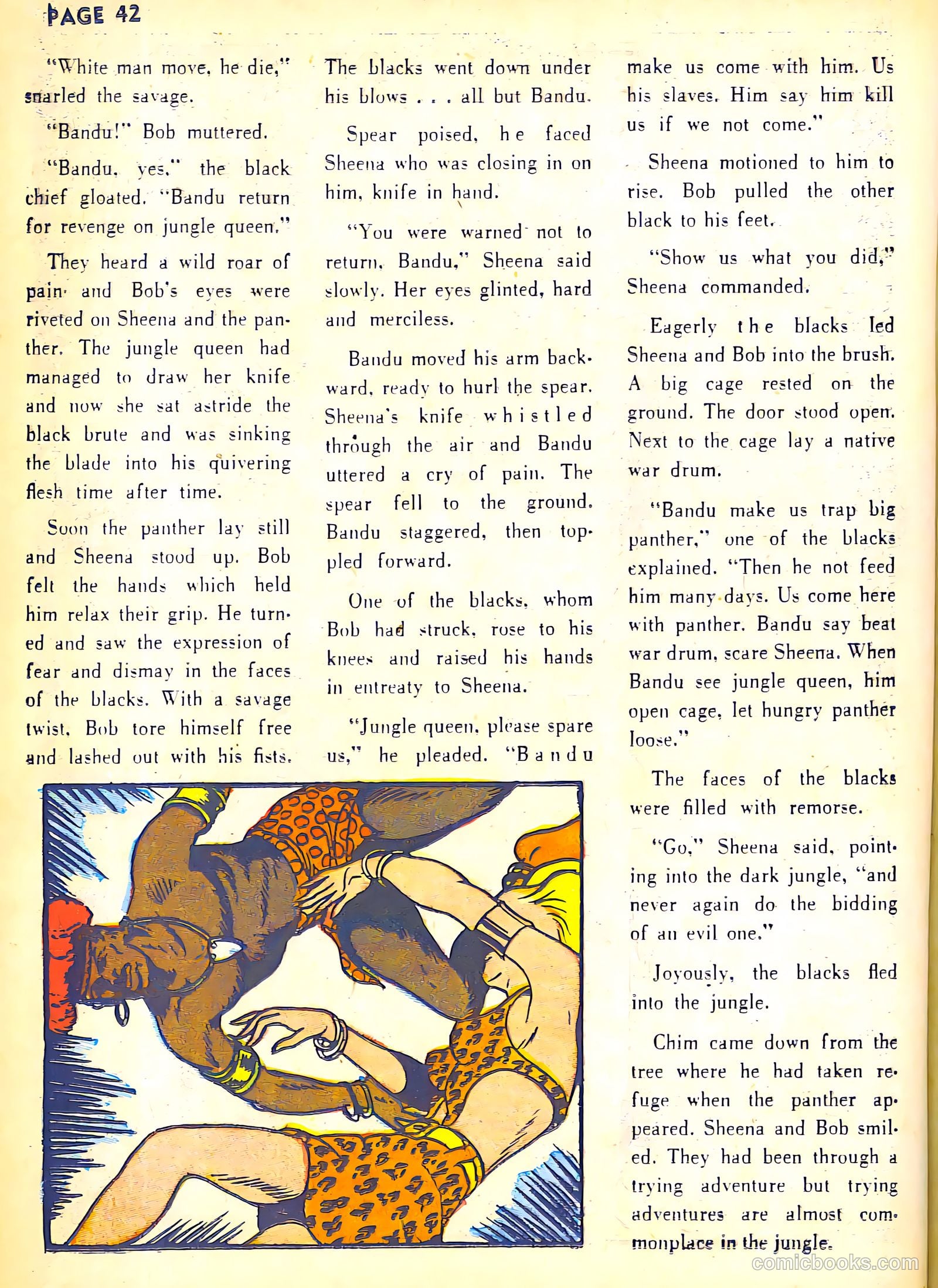 Sheena, Queen of the Jungle #2 (1942) — page 44 of 68
