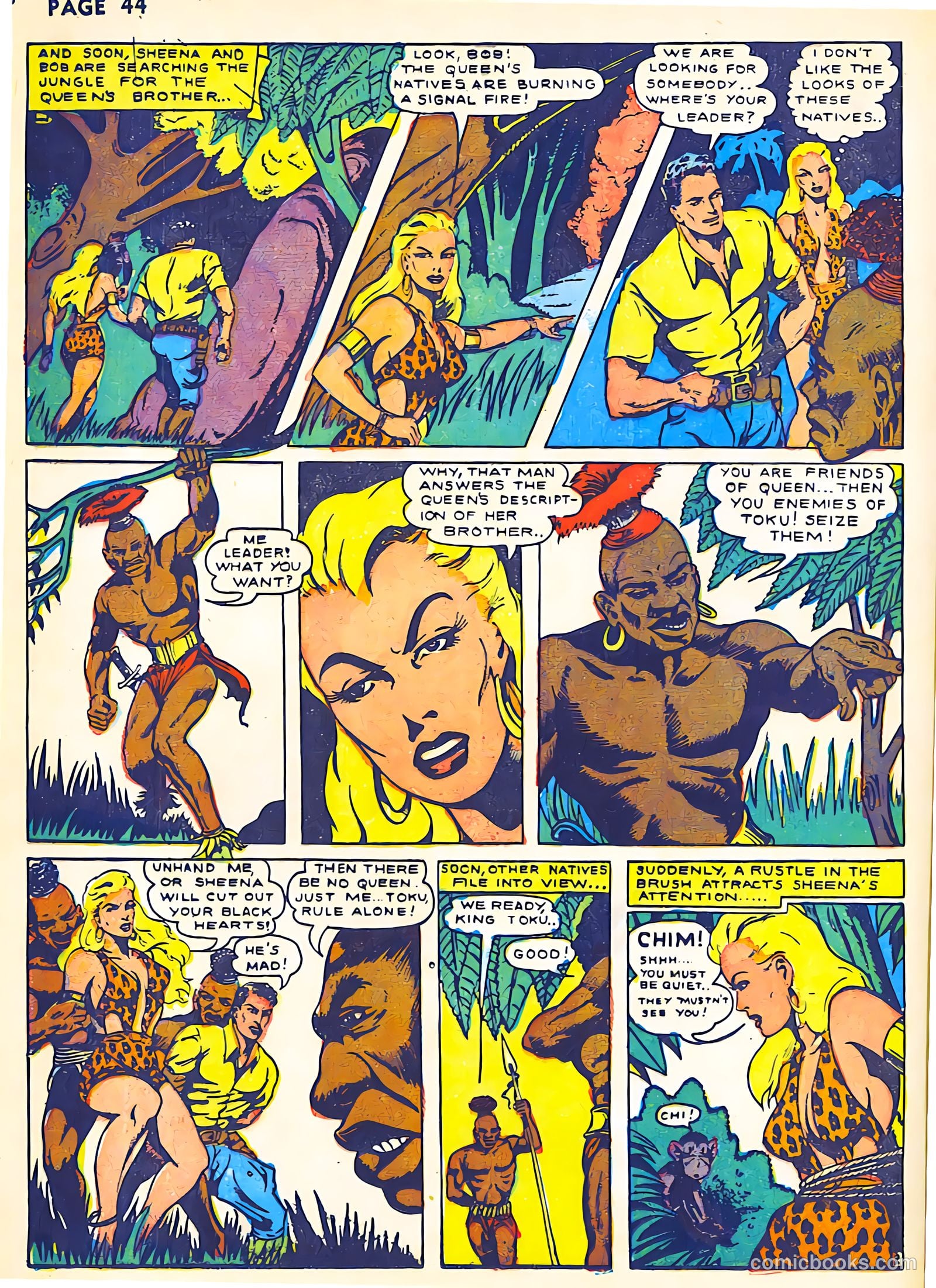 Sheena, Queen of the Jungle #2 (1942) — page 46 of 68