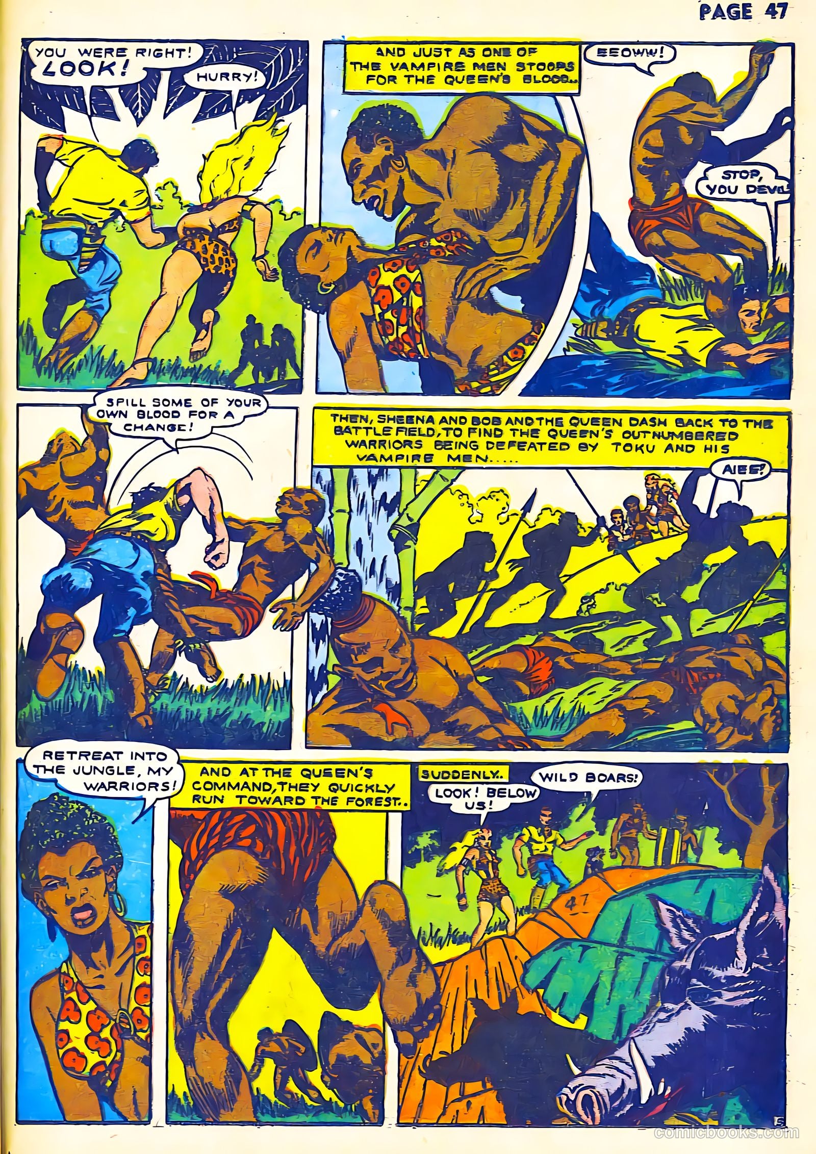 Sheena, Queen of the Jungle #2 (1942) — page 49 of 68