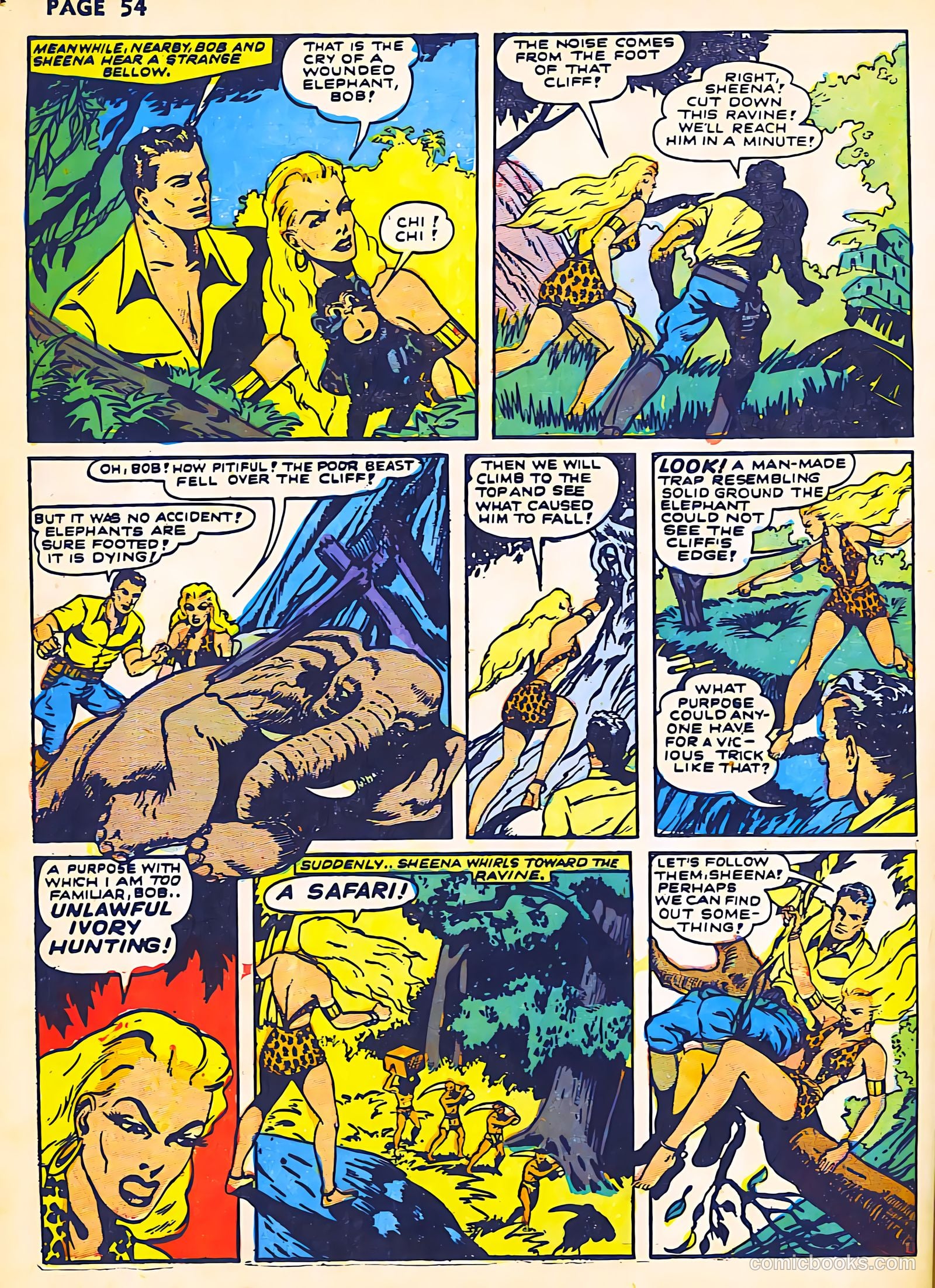 Sheena, Queen of the Jungle #2 (1942) — page 56 of 68