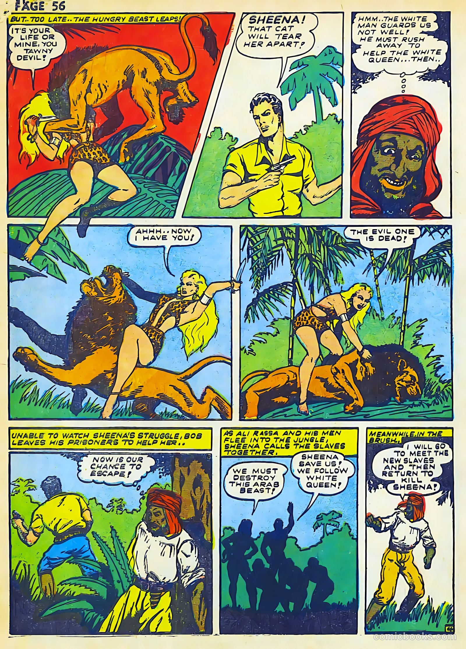 Sheena, Queen of the Jungle #2 (1942) — page 58 of 68