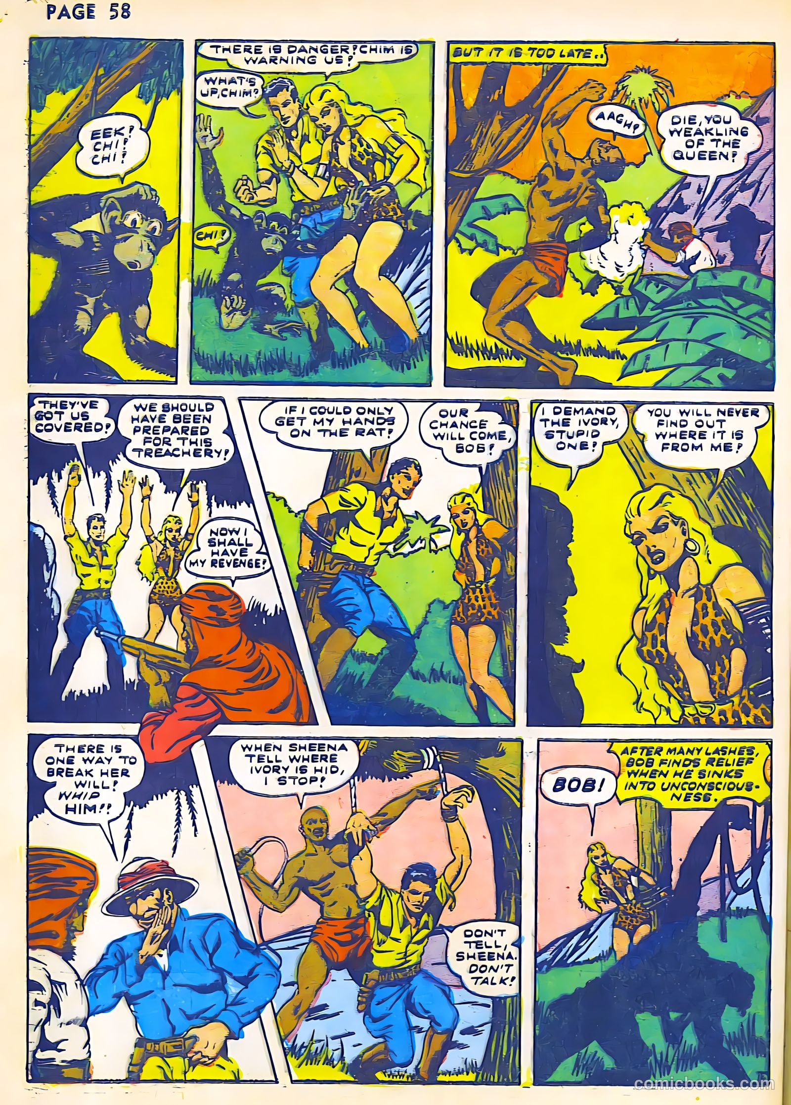 Sheena, Queen of the Jungle #2 (1942) — page 60 of 68