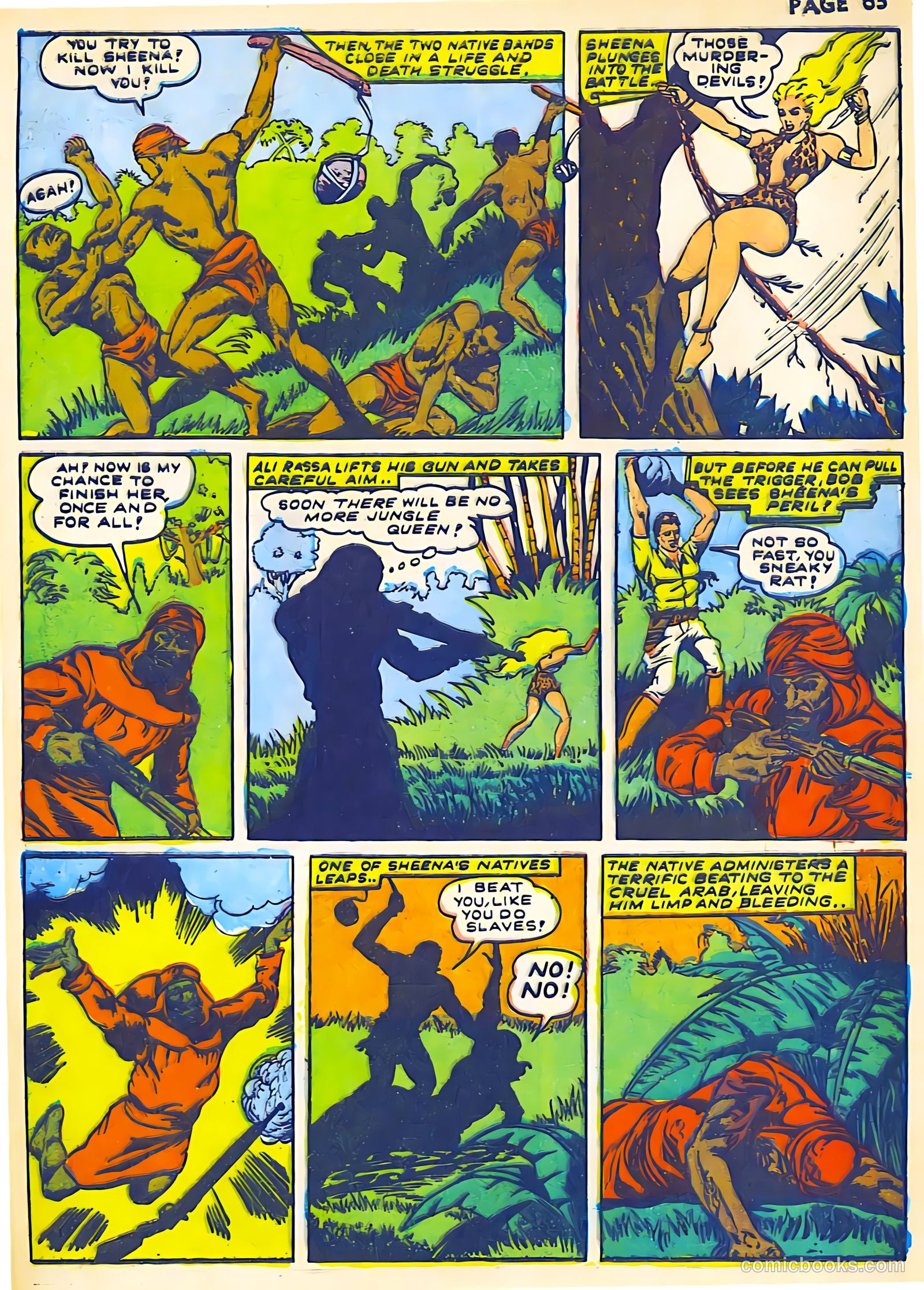 Sheena, Queen of the Jungle #2 (1942) — page 65 of 68