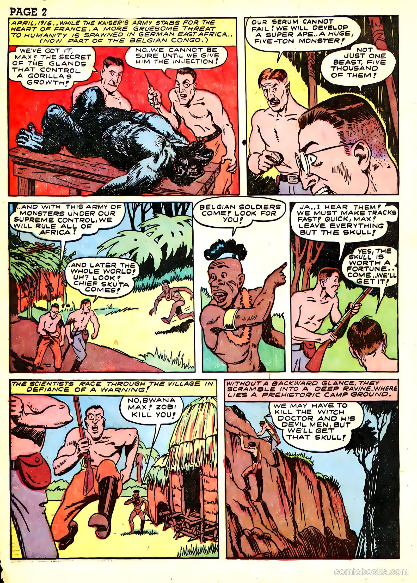 Sheena, Queen of the Jungle #3 (1943) — page 5 of 70