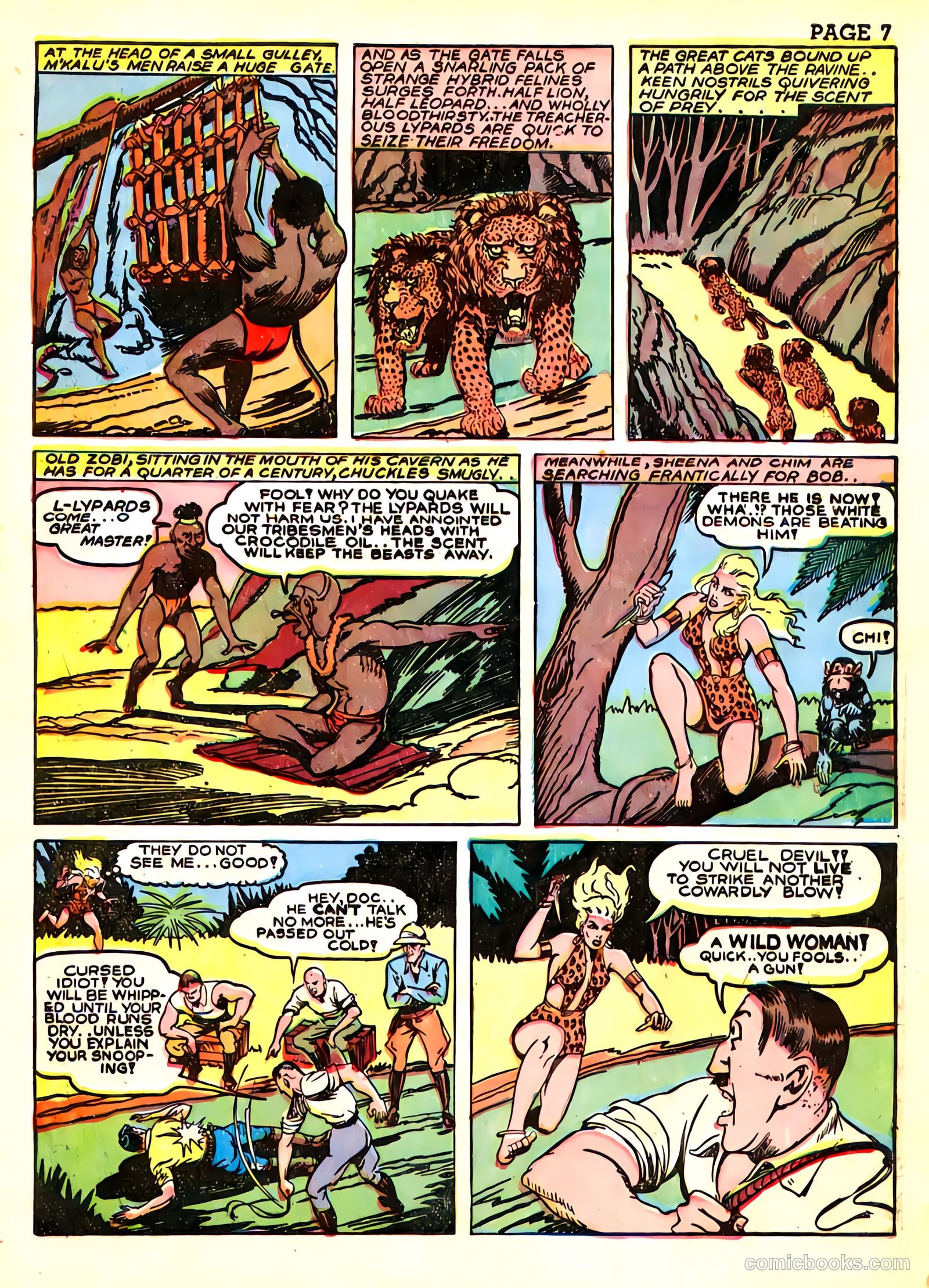 Sheena, Queen of the Jungle #3 (1943) — page 10 of 70