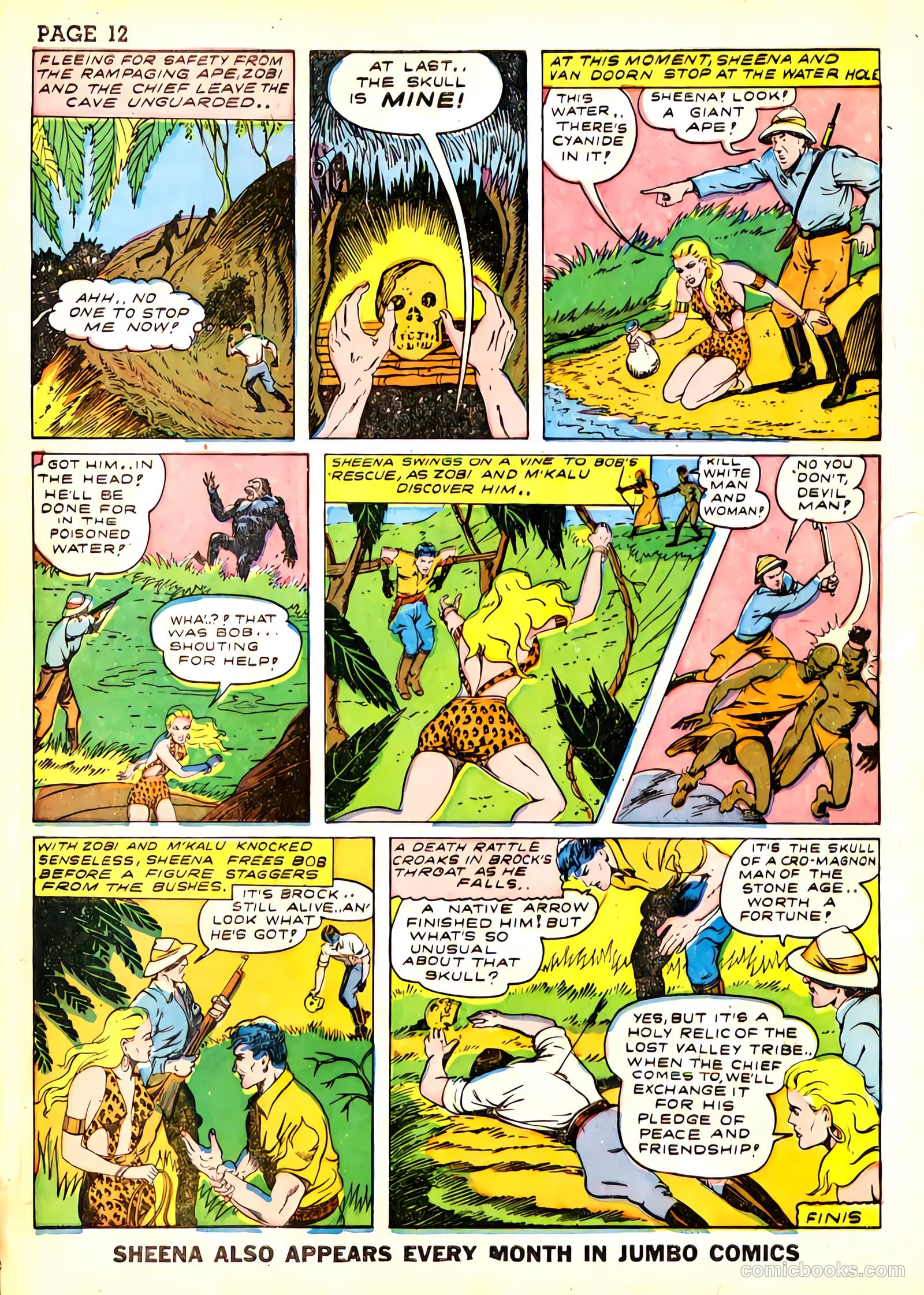 Sheena, Queen of the Jungle #3 (1943) — page 15 of 70