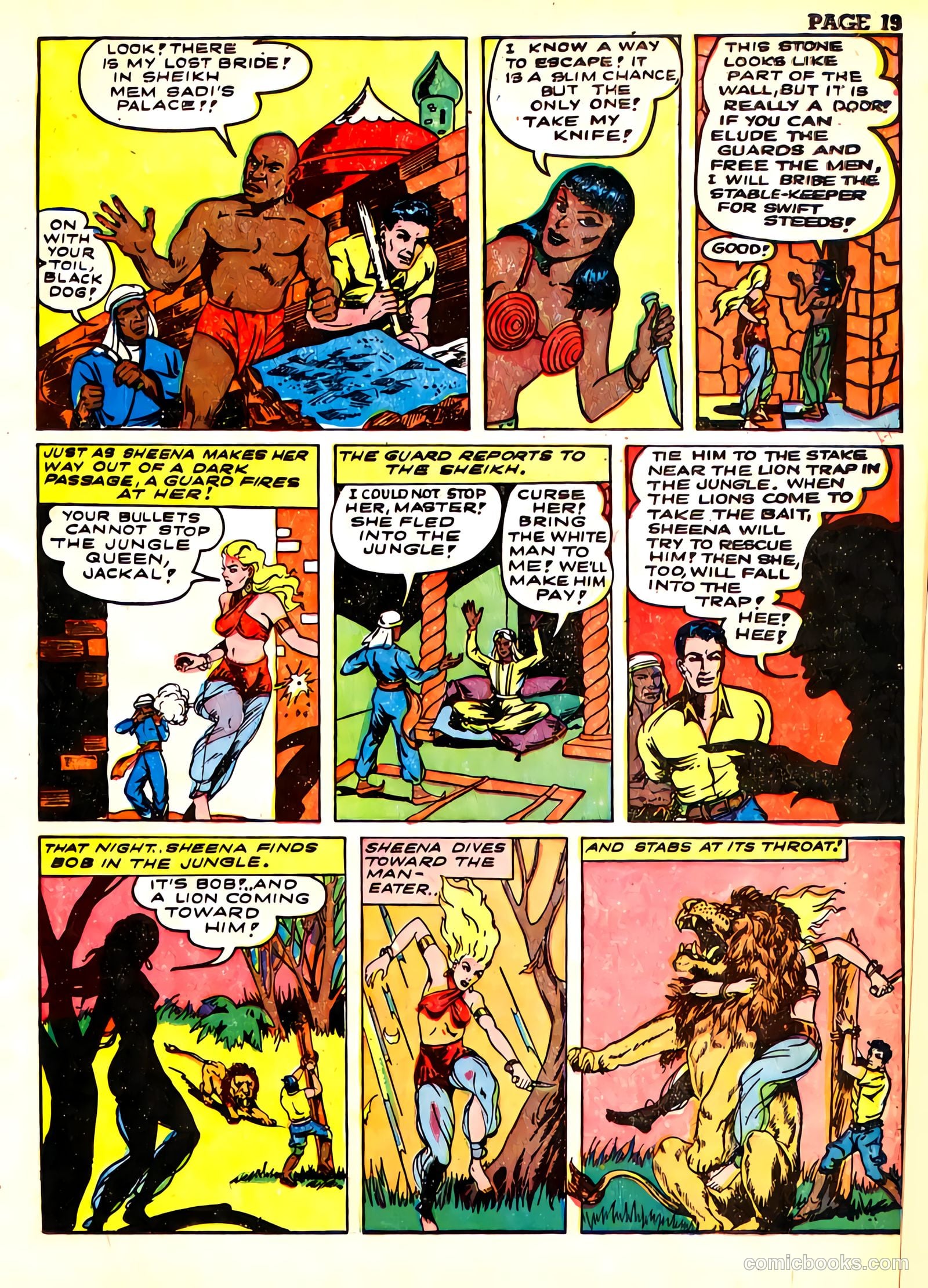 Sheena, Queen of the Jungle #3 (1943) — page 22 of 70