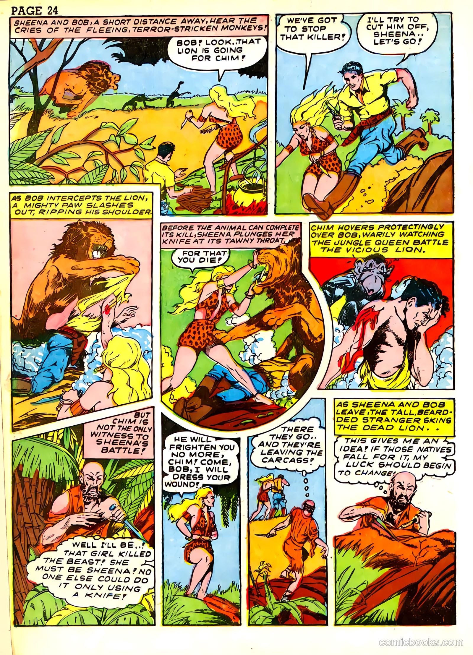 Sheena, Queen of the Jungle #3 (1943) — page 27 of 70