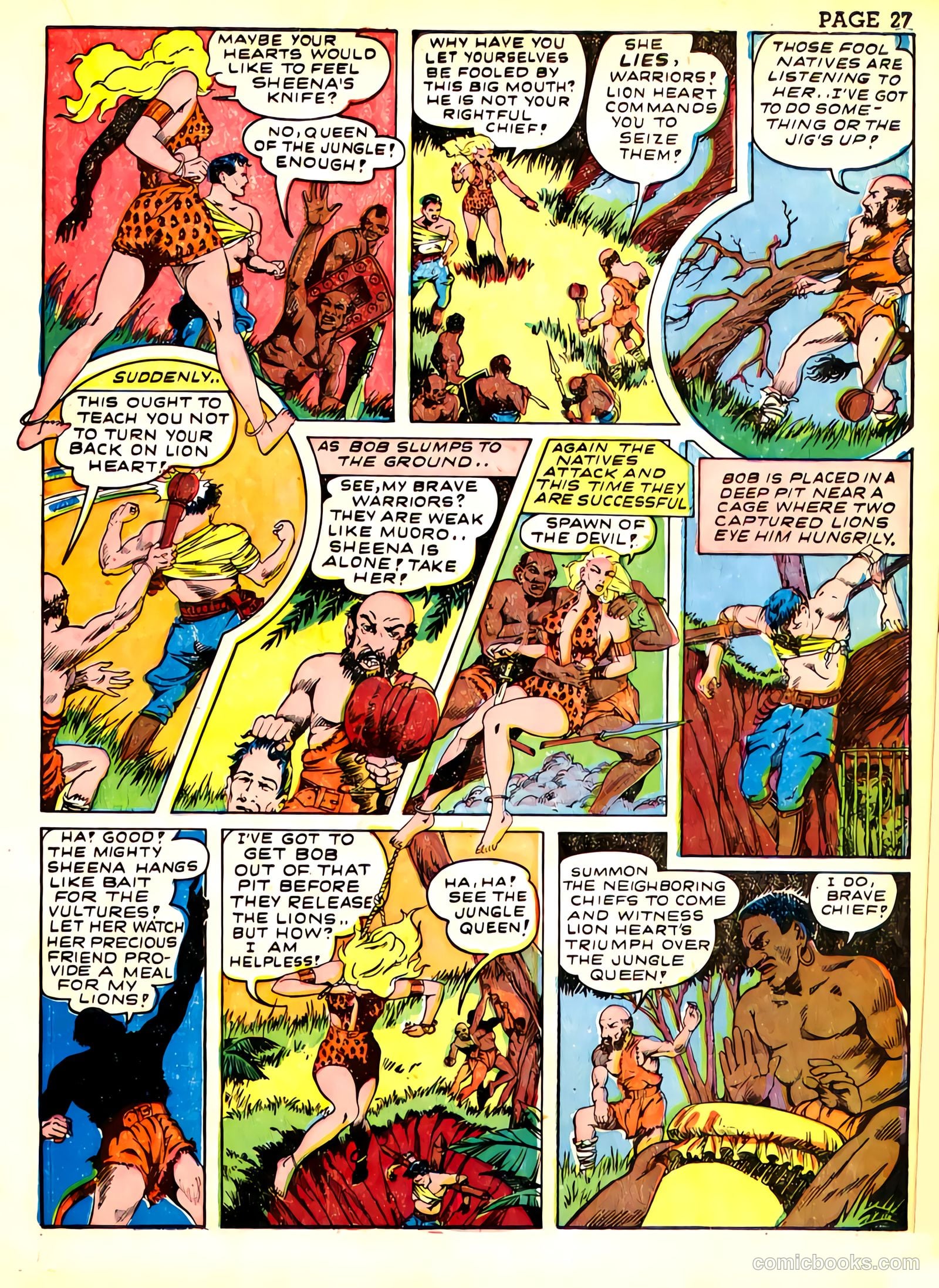 Sheena, Queen of the Jungle #3 (1943) — page 30 of 70