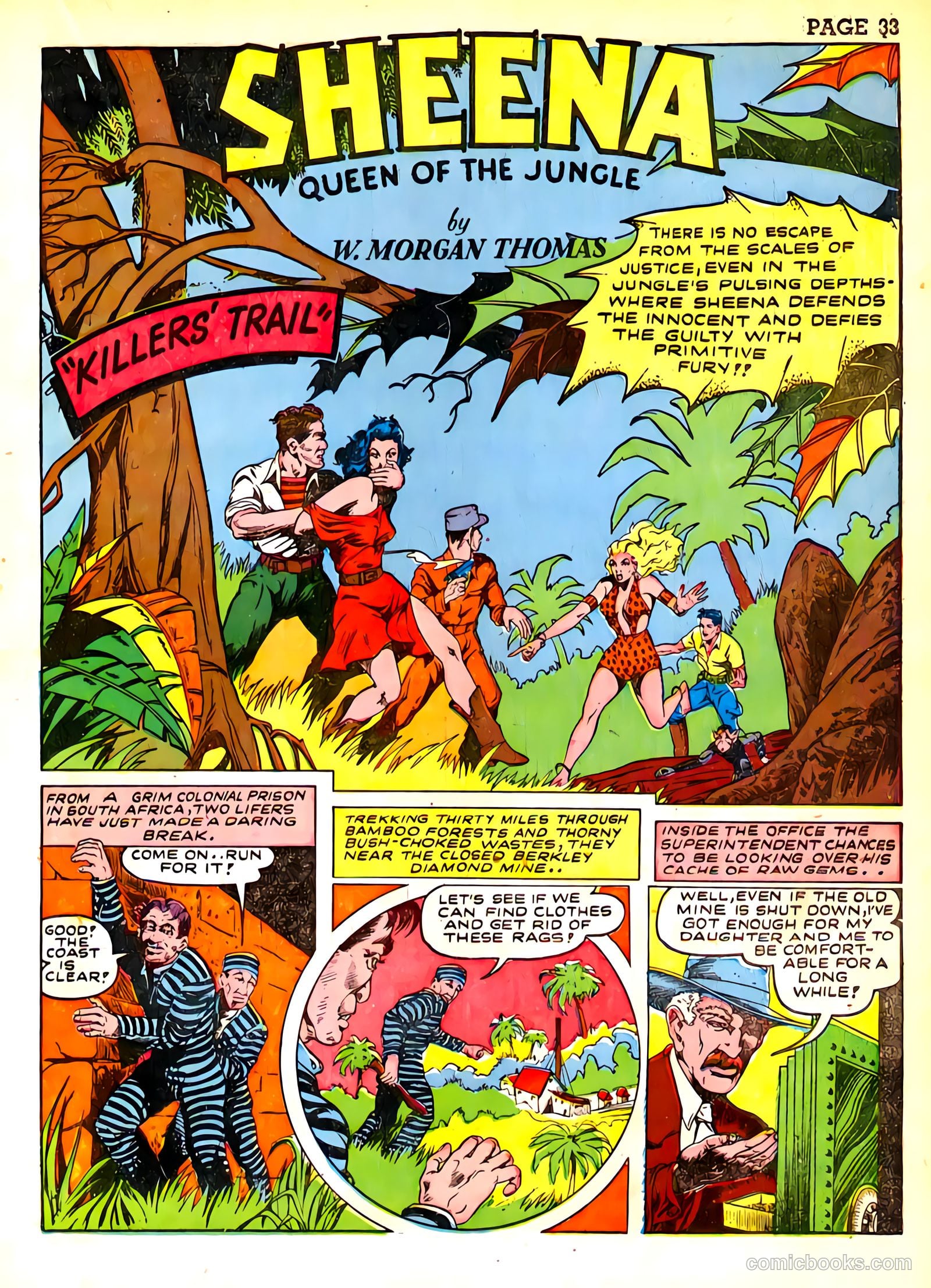 Sheena, Queen of the Jungle #3 (1943) — page 36 of 70