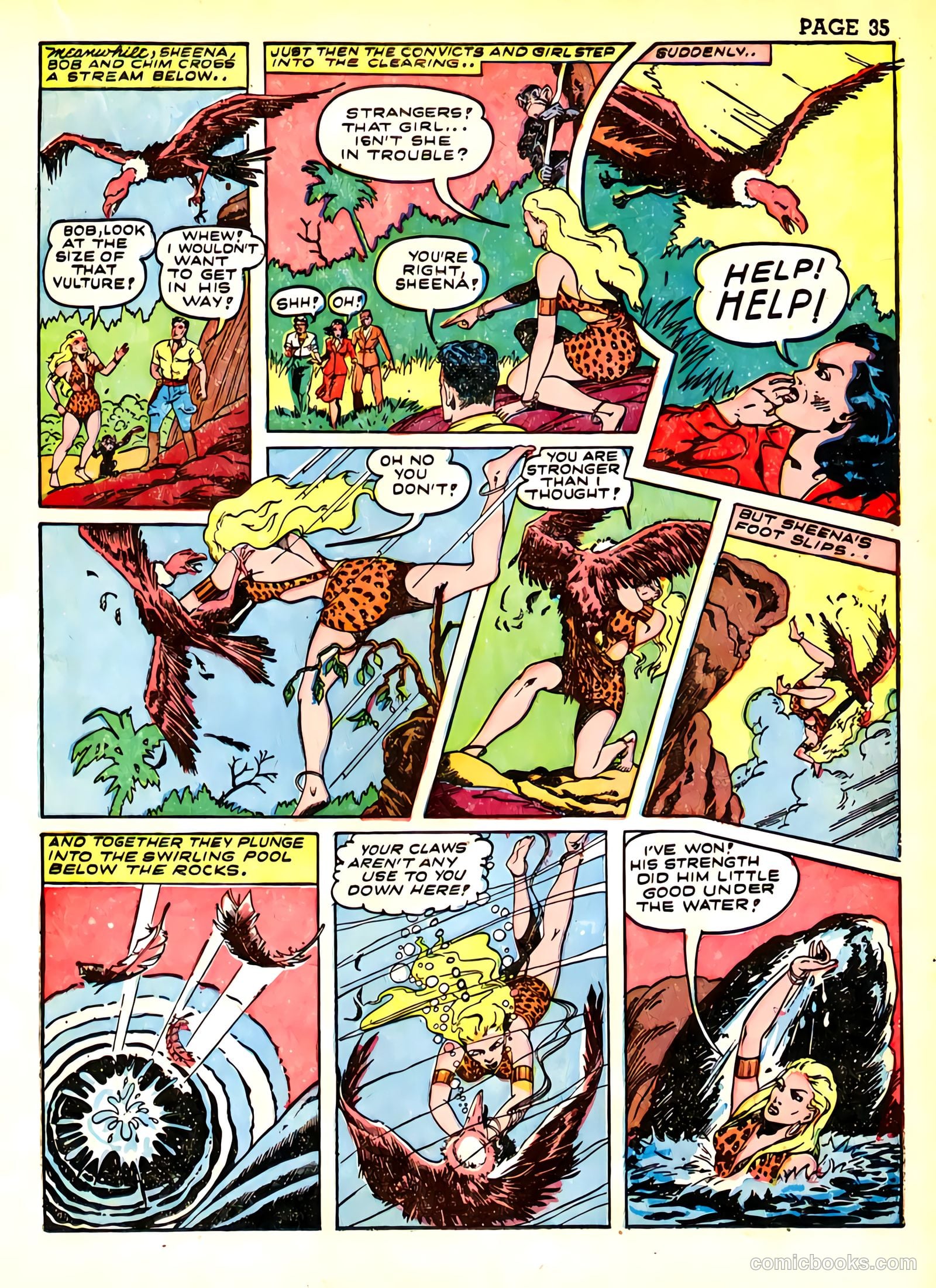 Sheena, Queen of the Jungle #3 (1943) — page 38 of 70