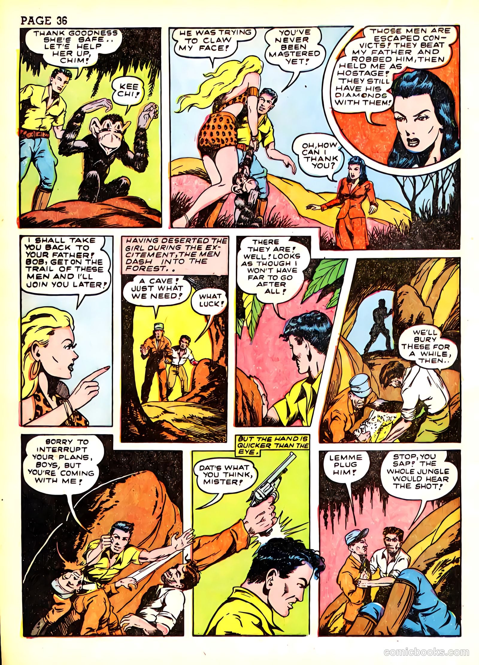 Sheena, Queen of the Jungle #3 (1943) — page 39 of 70