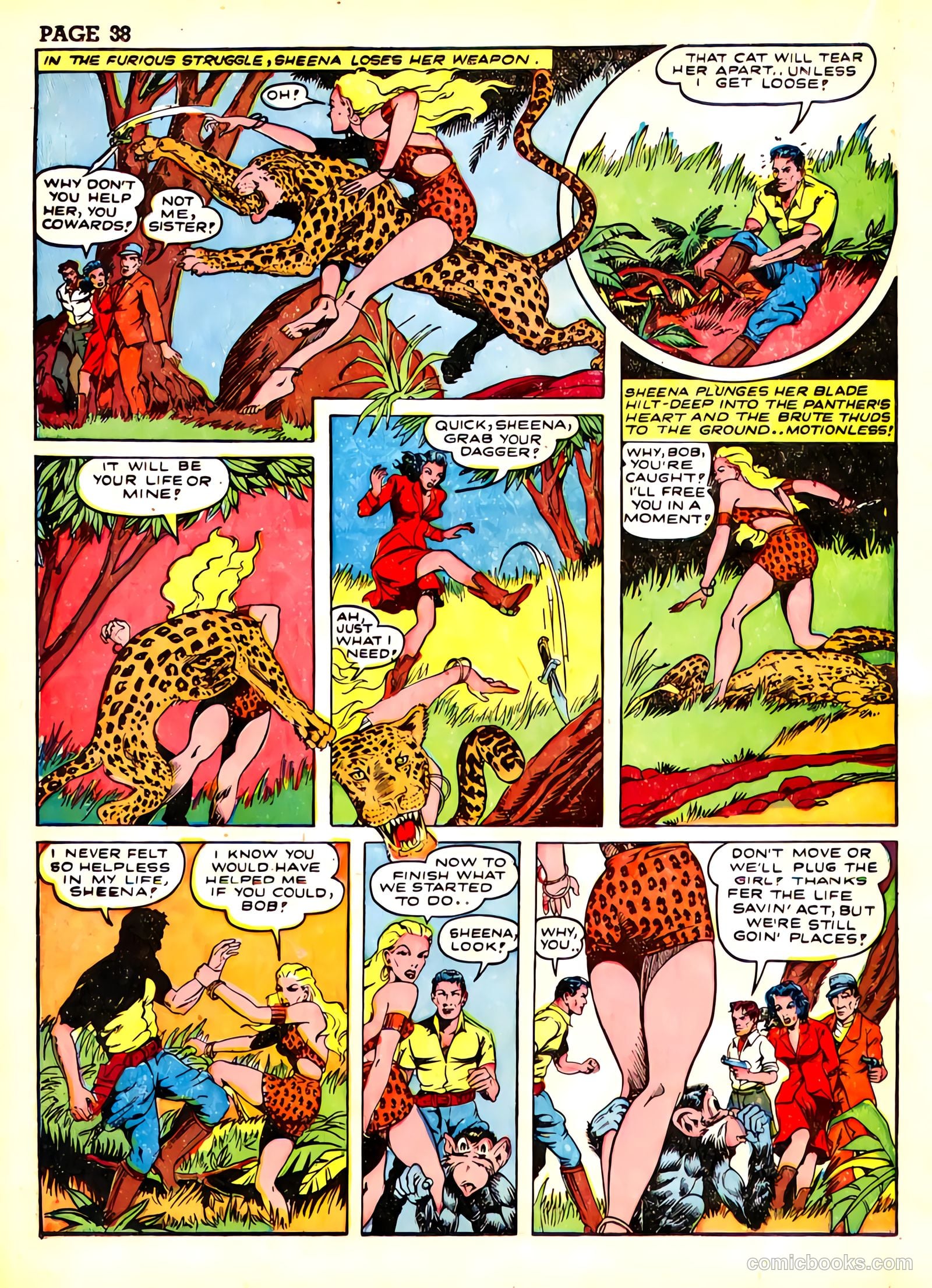 Sheena, Queen of the Jungle #3 (1943) — page 41 of 70