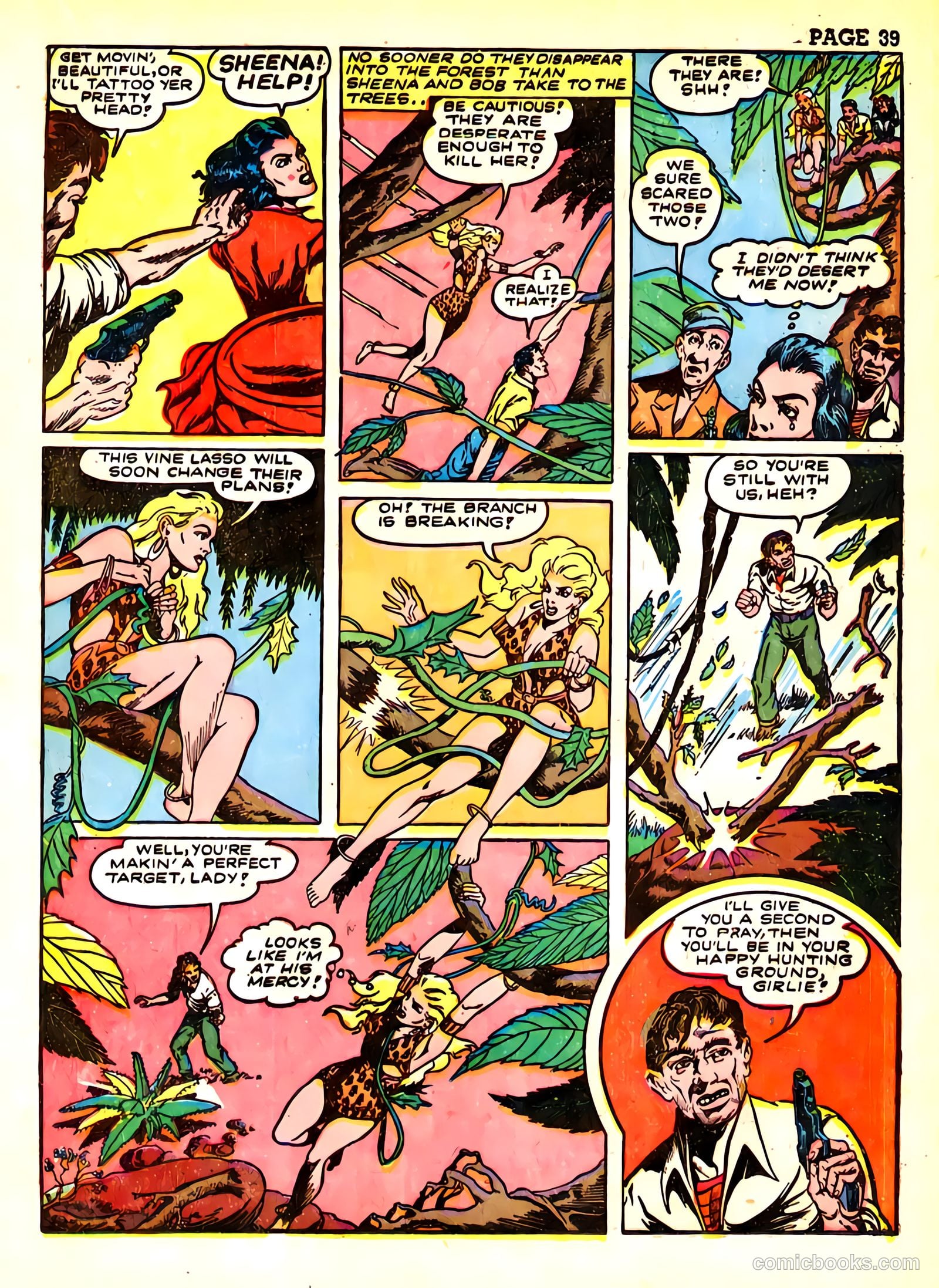 Sheena, Queen of the Jungle #3 (1943) — page 42 of 70