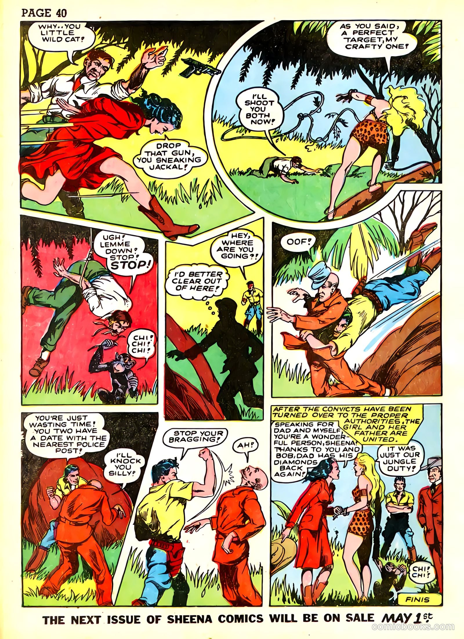Sheena, Queen of the Jungle #3 (1943) — page 43 of 70