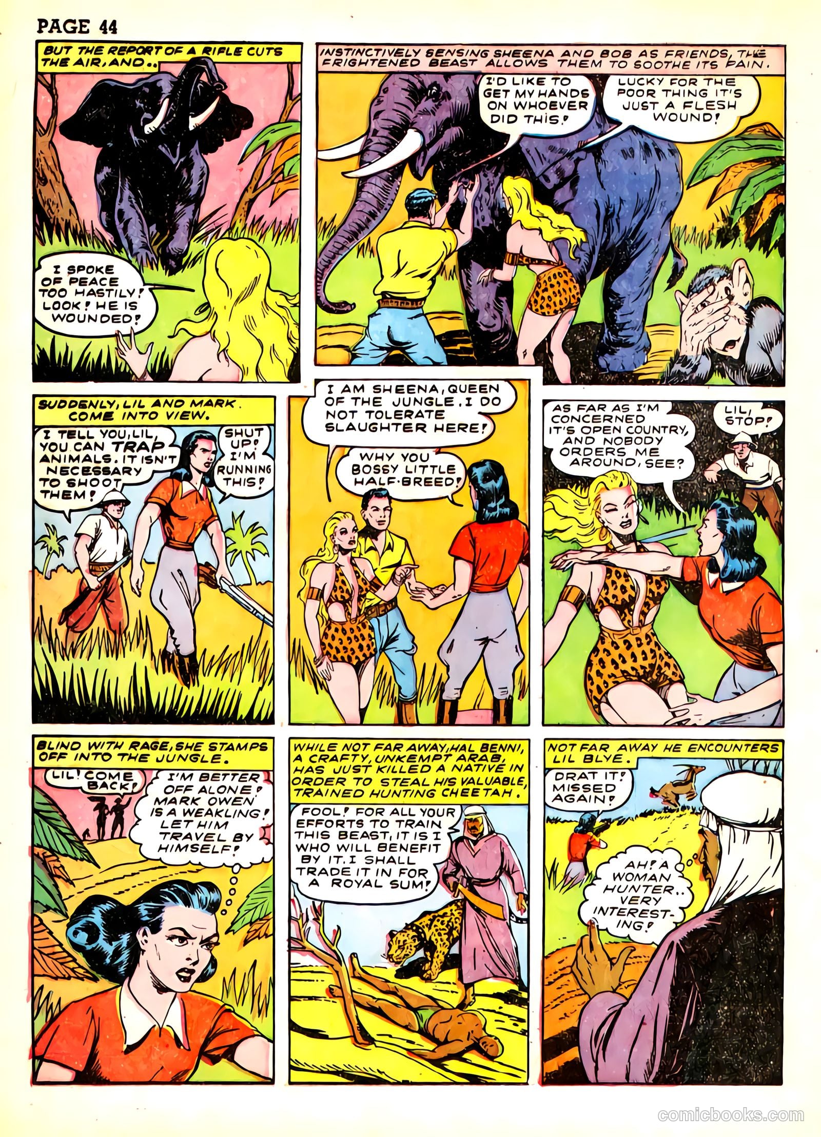 Sheena, Queen of the Jungle #3 (1943) — page 47 of 70