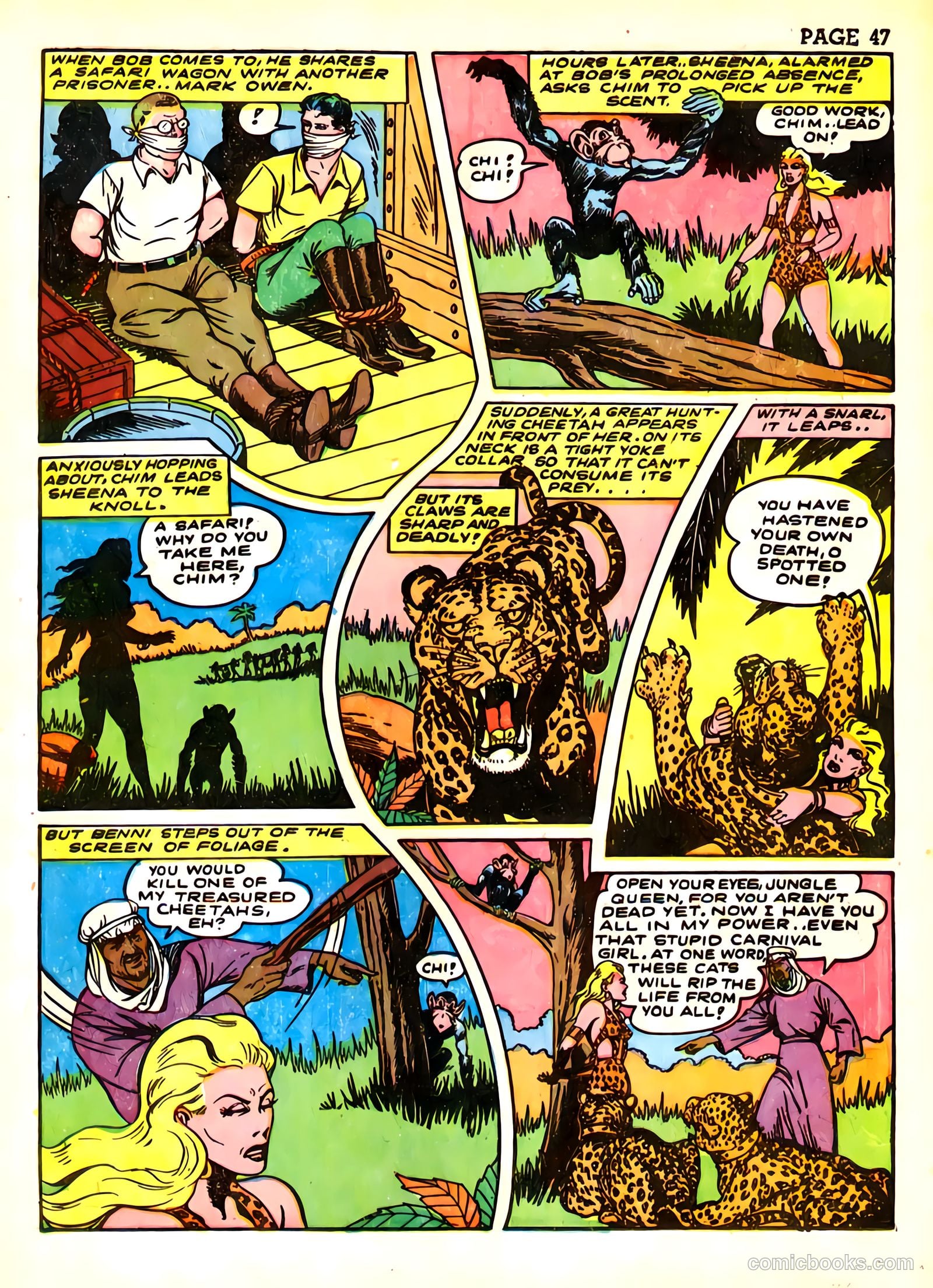 Sheena, Queen of the Jungle #3 (1943) — page 50 of 70