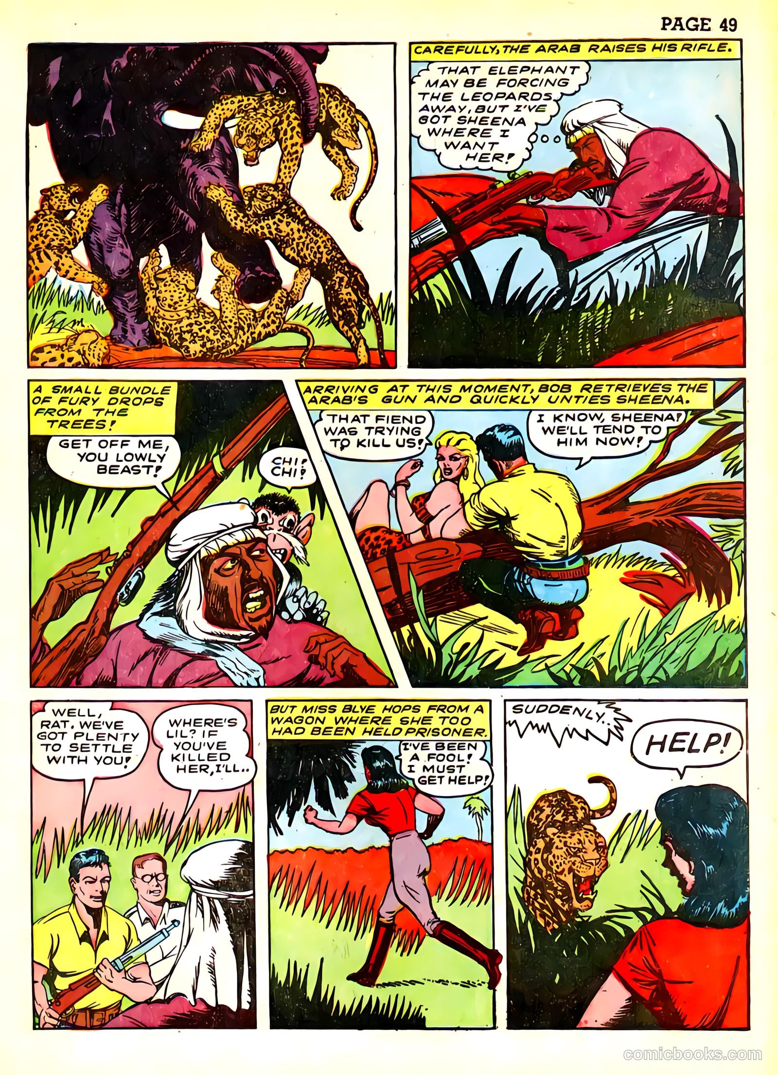 Sheena, Queen of the Jungle #3 (1943) — page 52 of 70