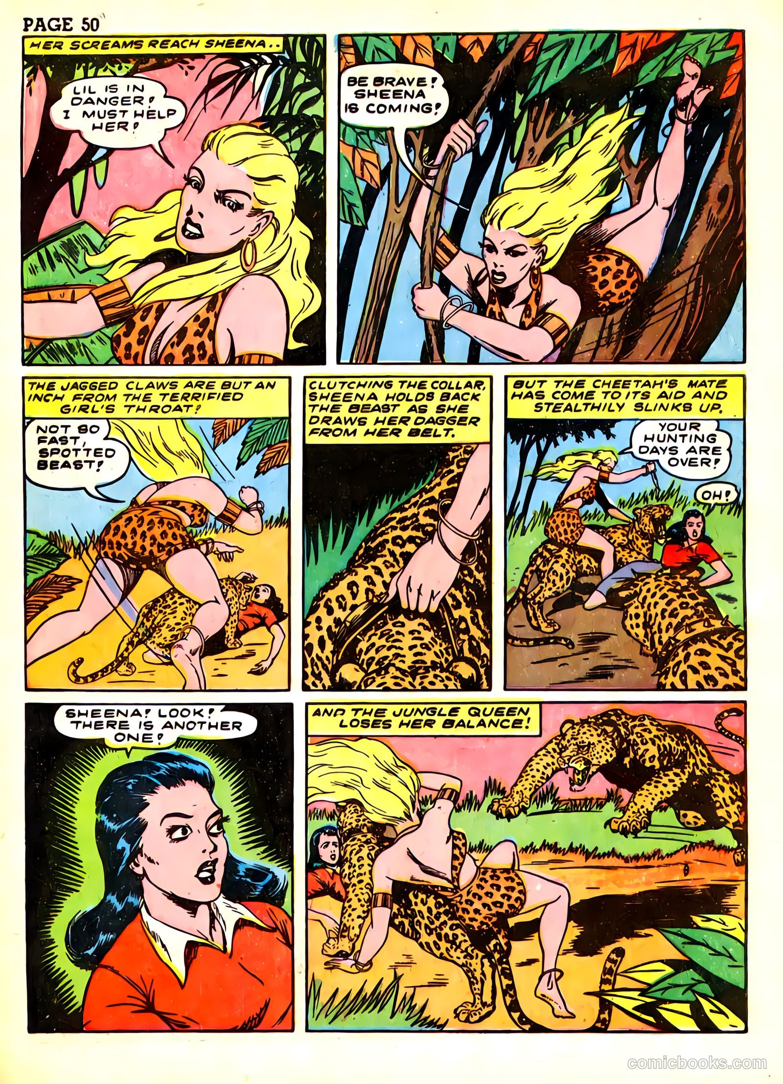 Sheena, Queen of the Jungle #3 (1943) — page 53 of 70