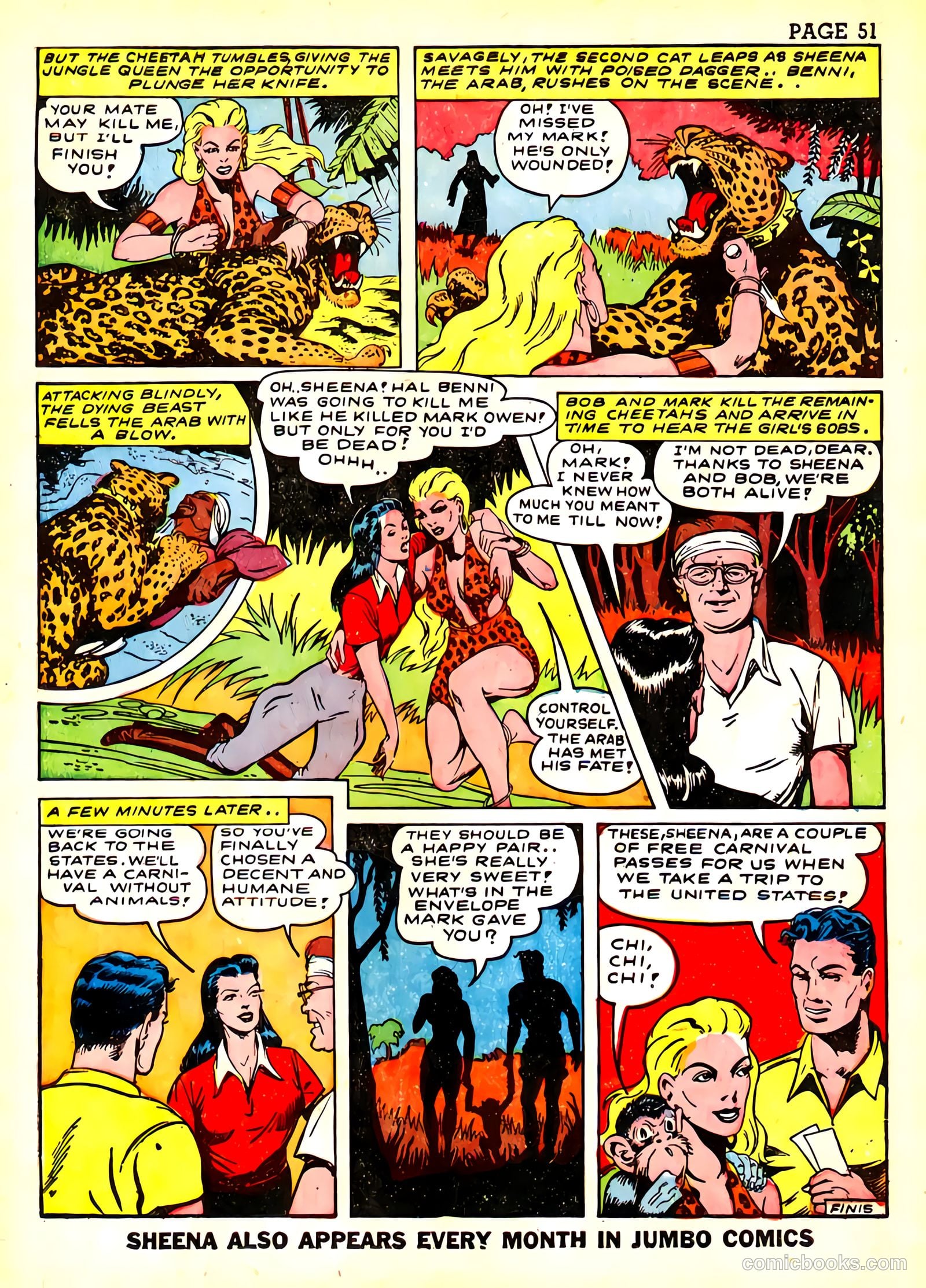 Sheena, Queen of the Jungle #3 (1943) — page 54 of 70