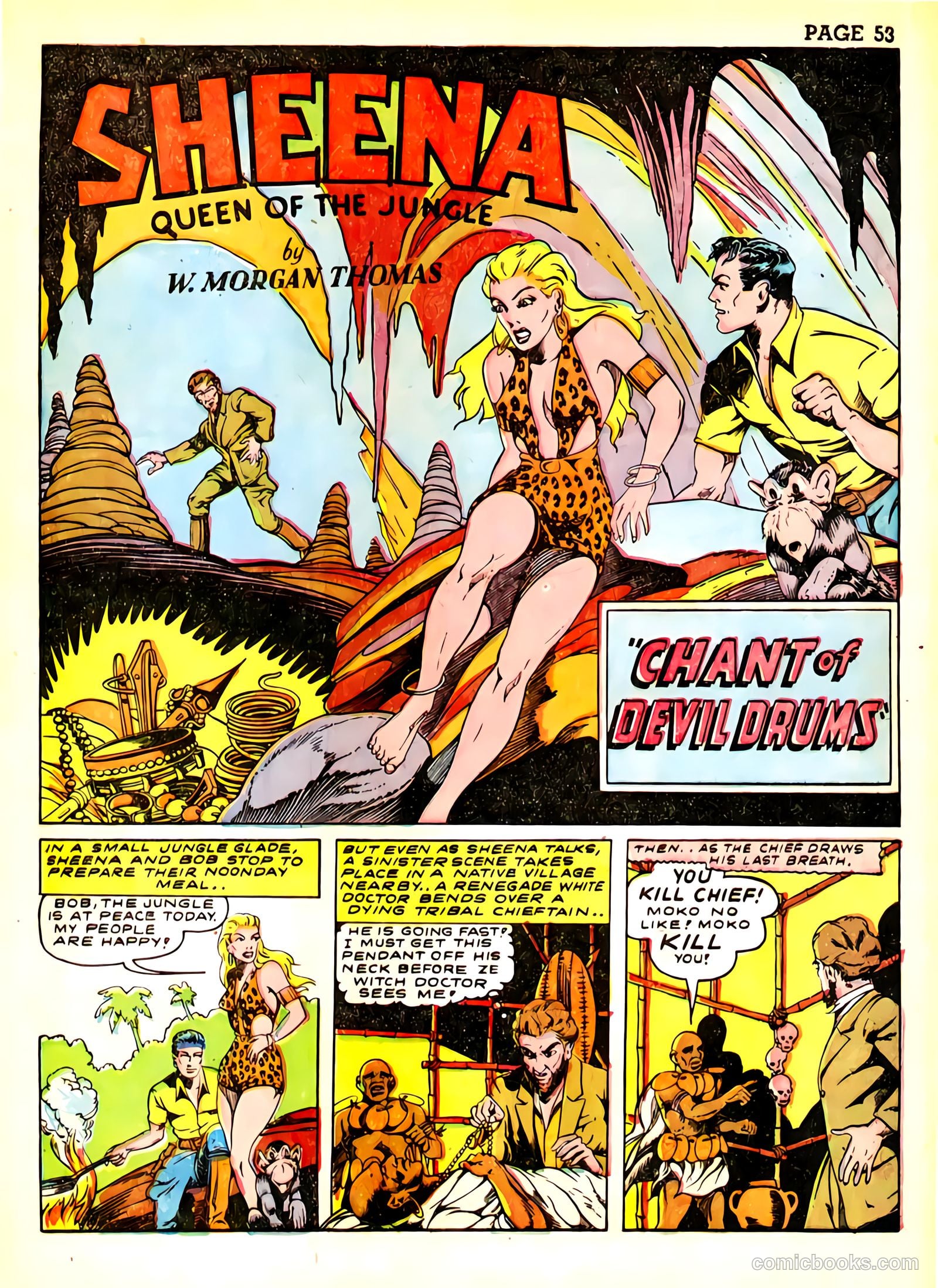 Sheena, Queen of the Jungle #3 (1943) — page 56 of 70
