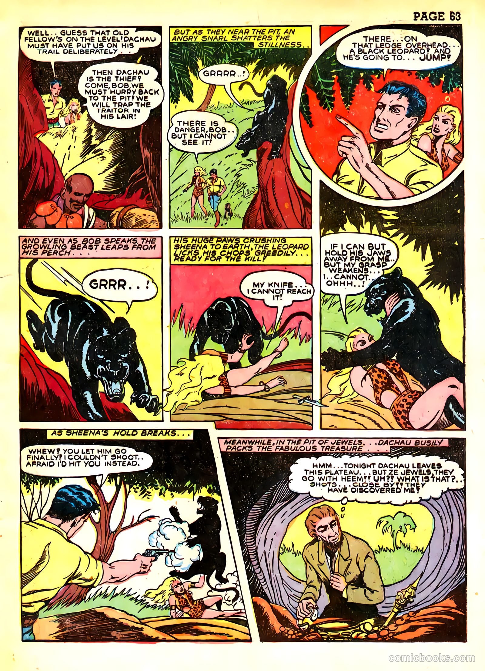 Sheena, Queen of the Jungle #3 (1943) — page 66 of 70