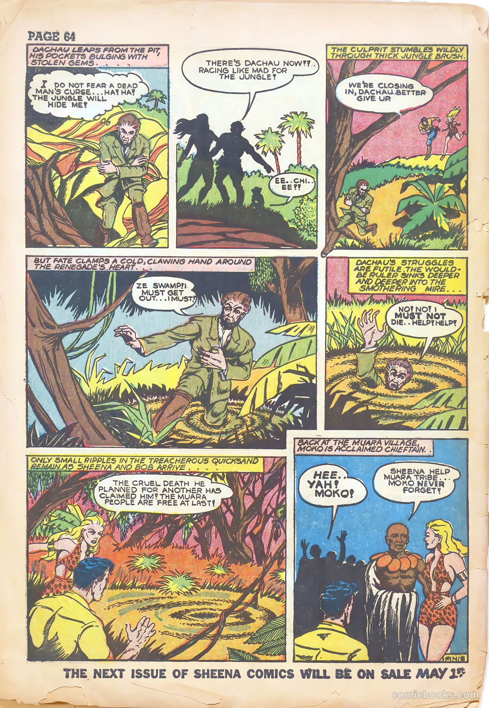 Sheena, Queen of the Jungle #3 (1943) — page 67 of 70