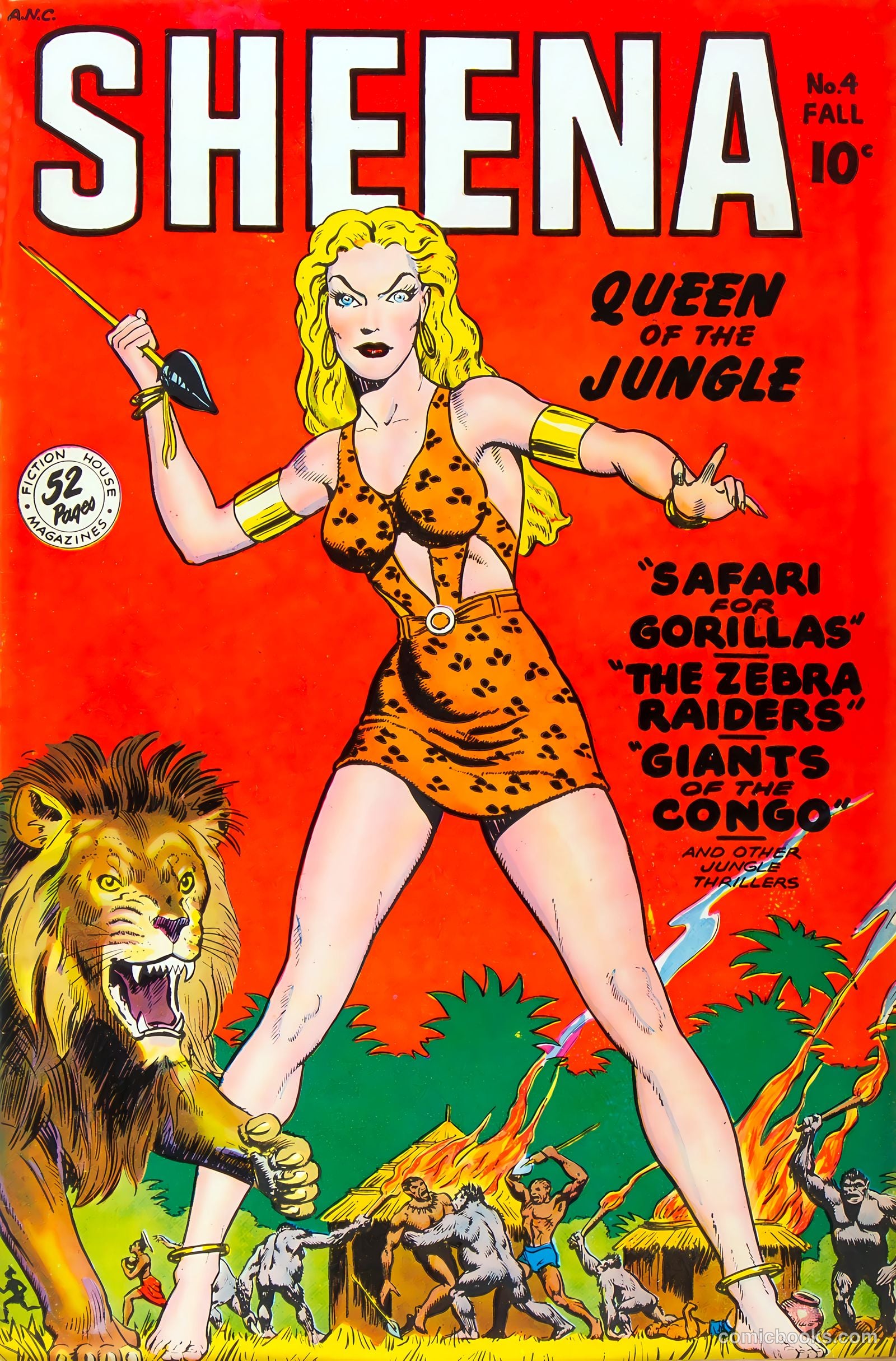 Sheena, Queen of the Jungle #4