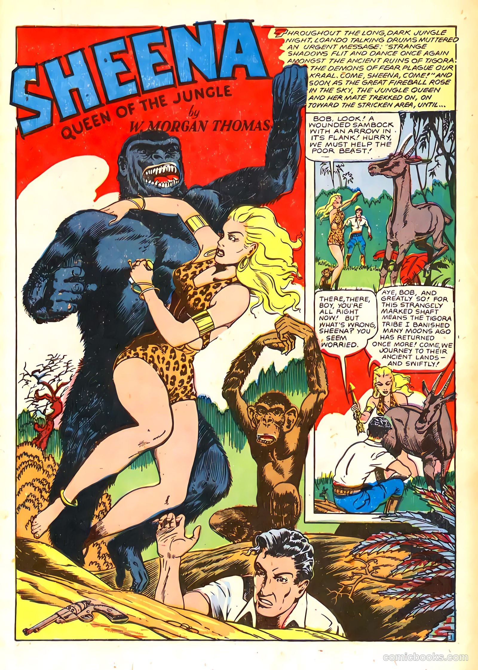Sheena, Queen of the Jungle #4 (1948) — page 4 of 54