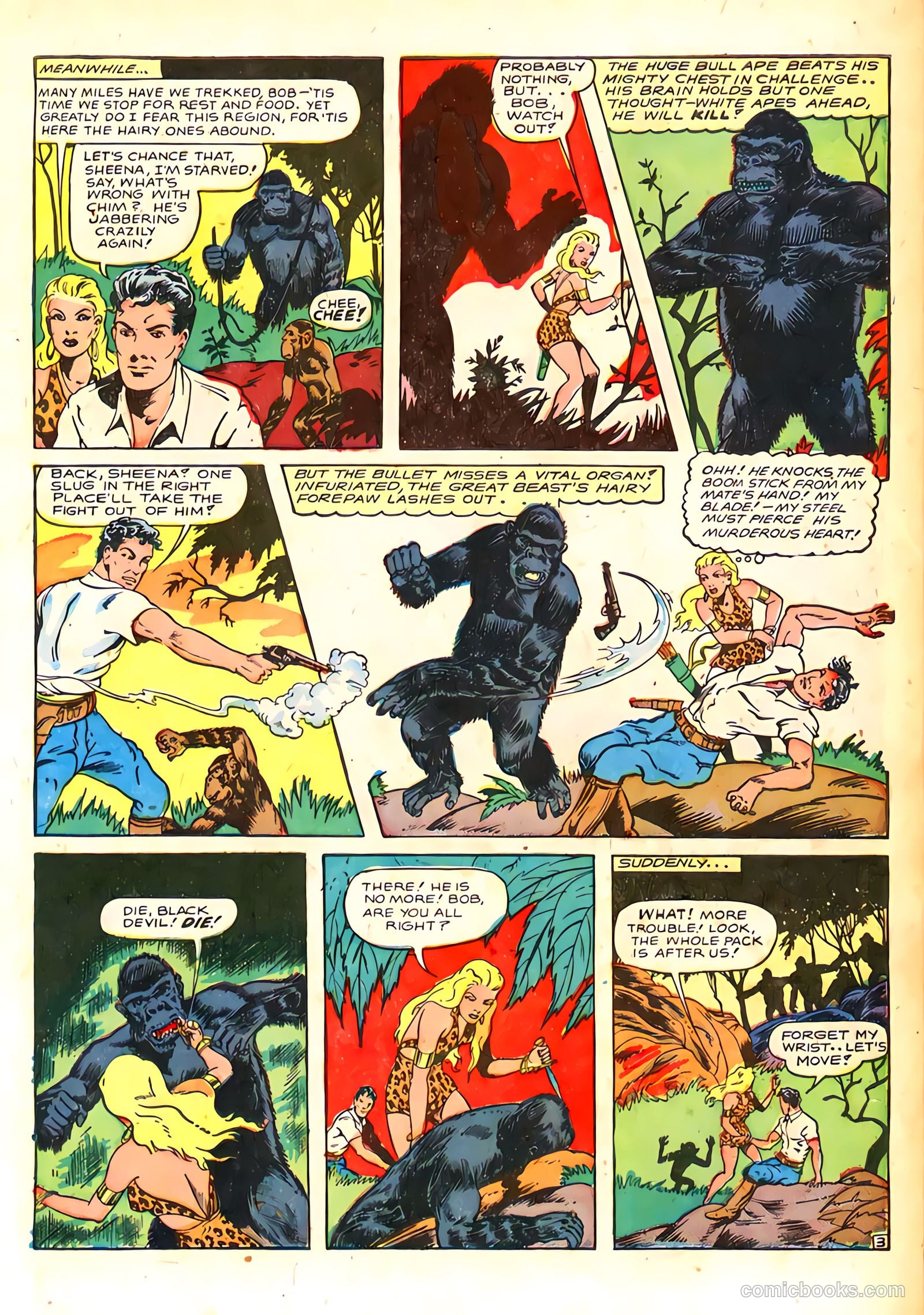 Sheena, Queen of the Jungle #4 (1948) — page 6 of 54