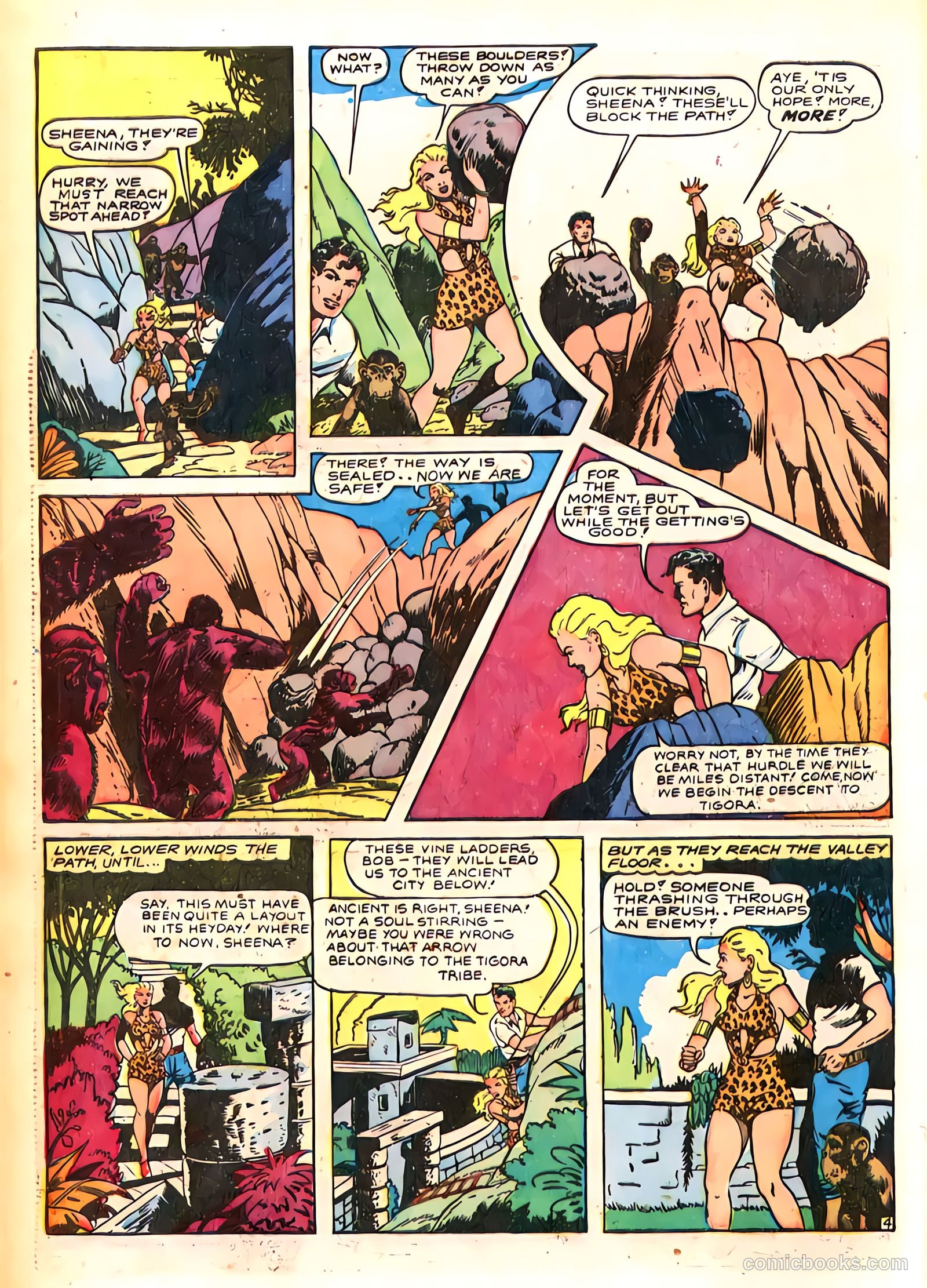 Sheena, Queen of the Jungle #4 (1948) — page 7 of 54
