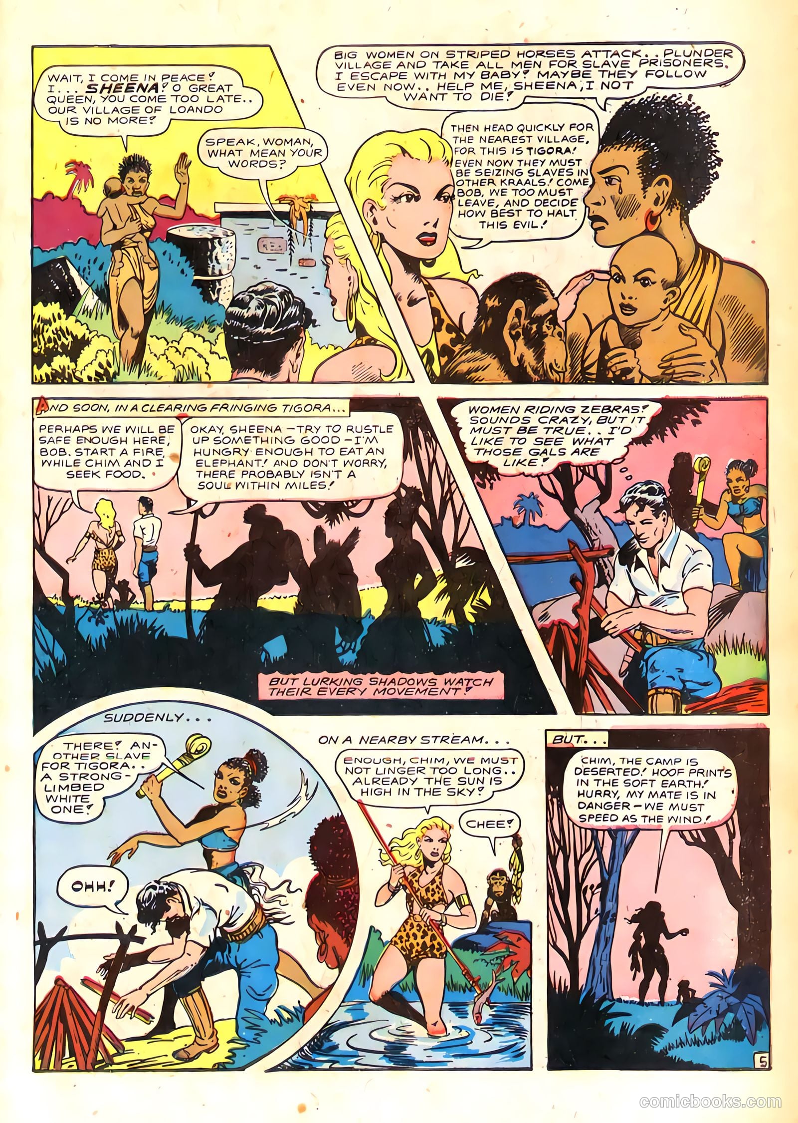 Sheena, Queen of the Jungle #4 (1948) — page 8 of 54