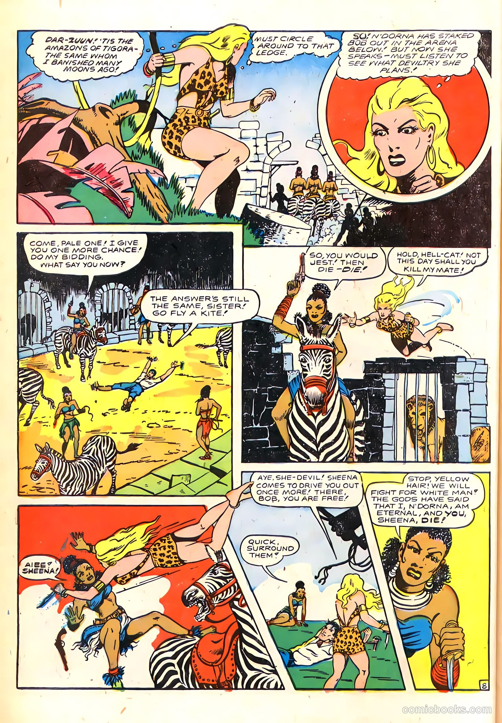 Sheena, Queen of the Jungle #4 (1948) — page 11 of 54