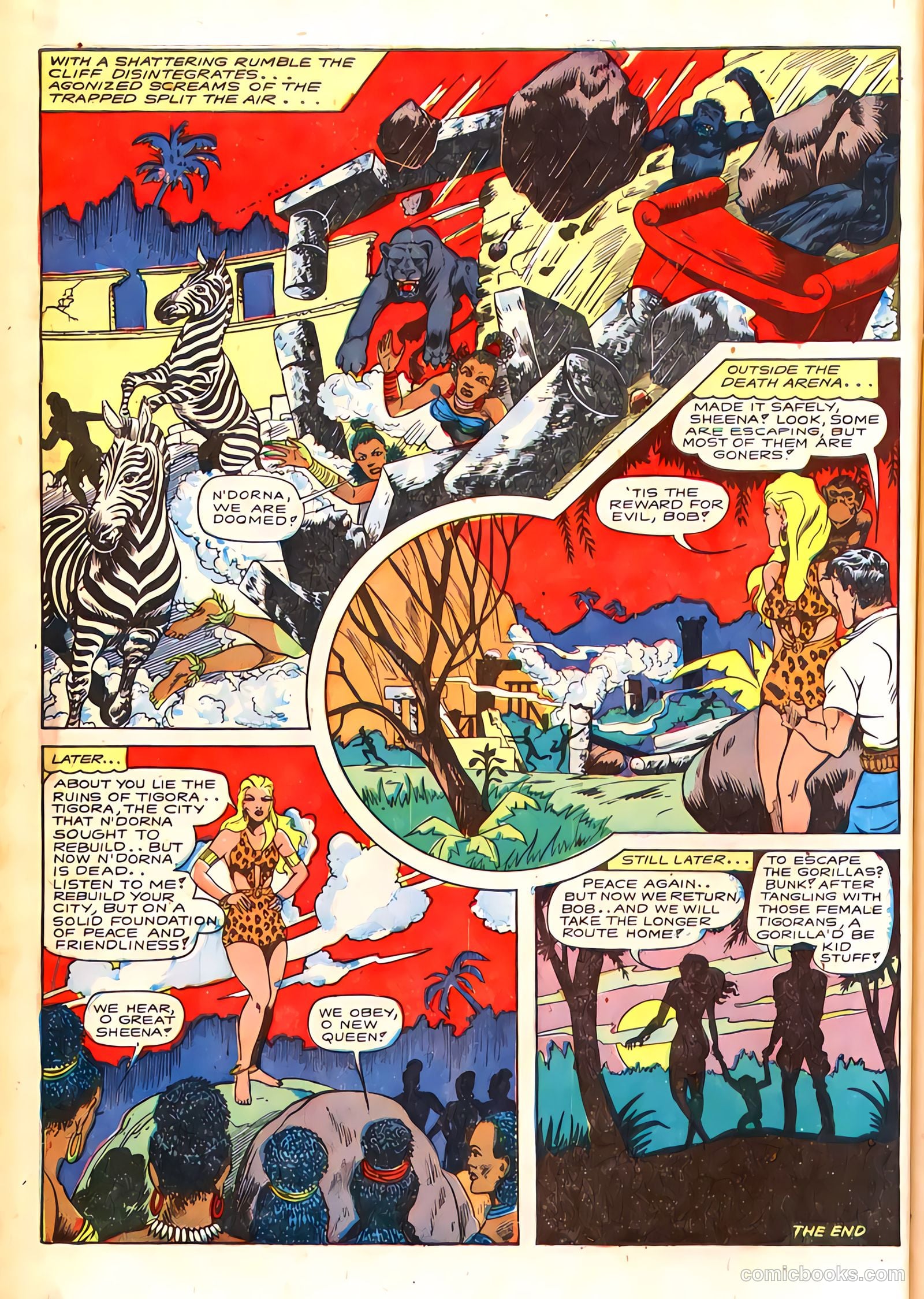 Sheena, Queen of the Jungle #4 (1948) — page 13 of 54