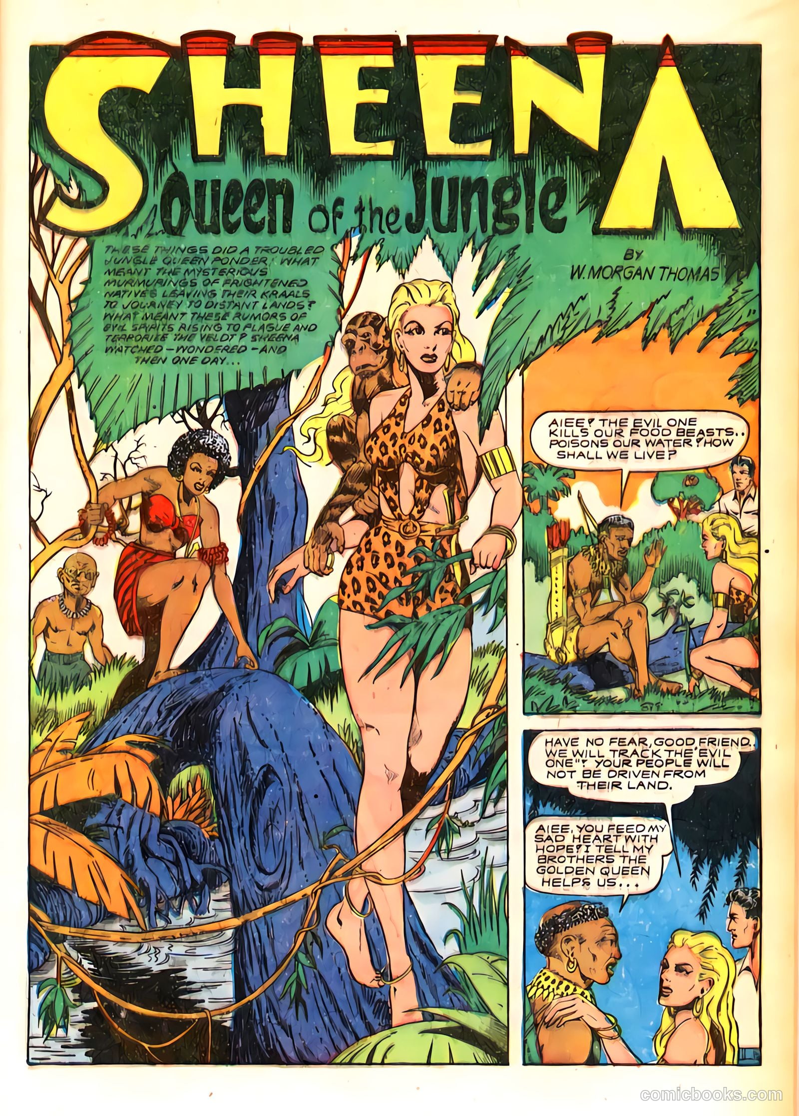 Sheena, Queen of the Jungle #4 (1948) — page 14 of 54