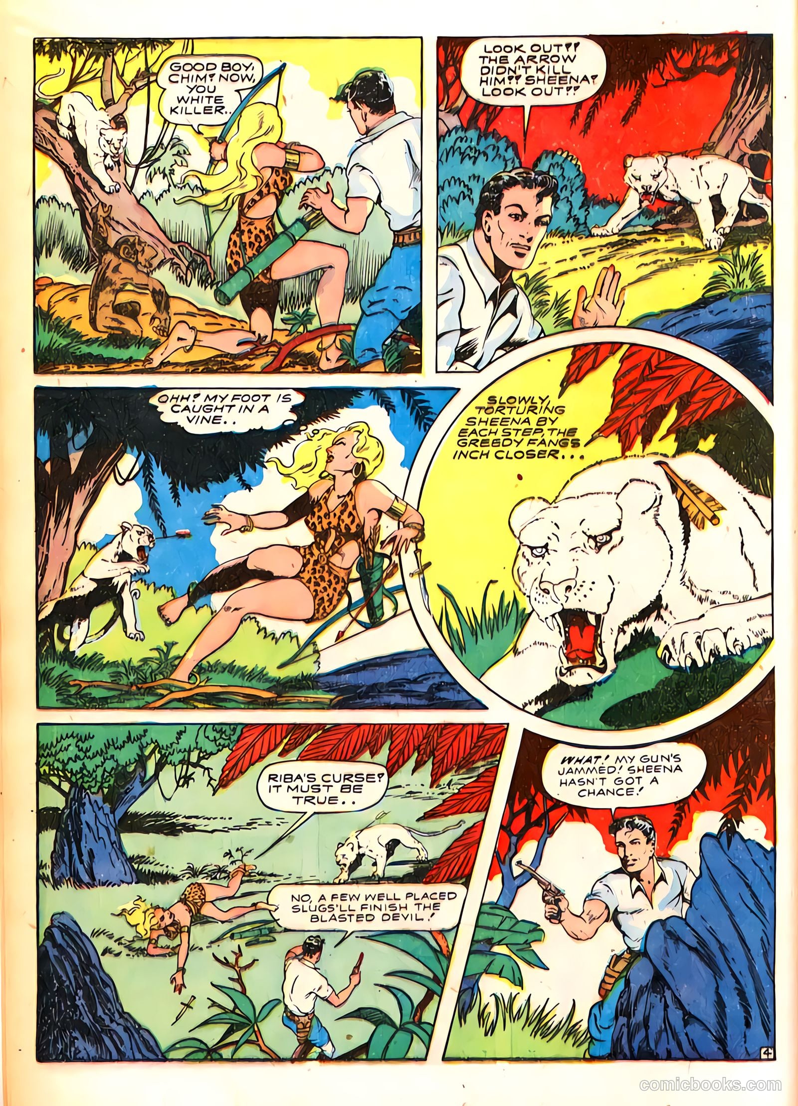 Sheena, Queen of the Jungle #4 (1948) — page 17 of 54