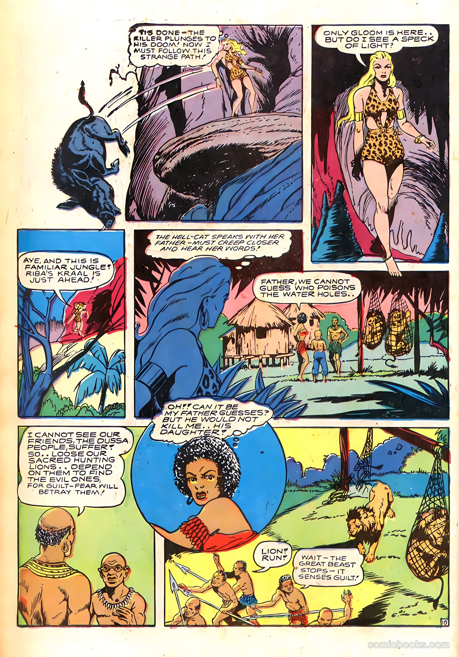 Sheena, Queen of the Jungle #4 (1948) — page 23 of 54