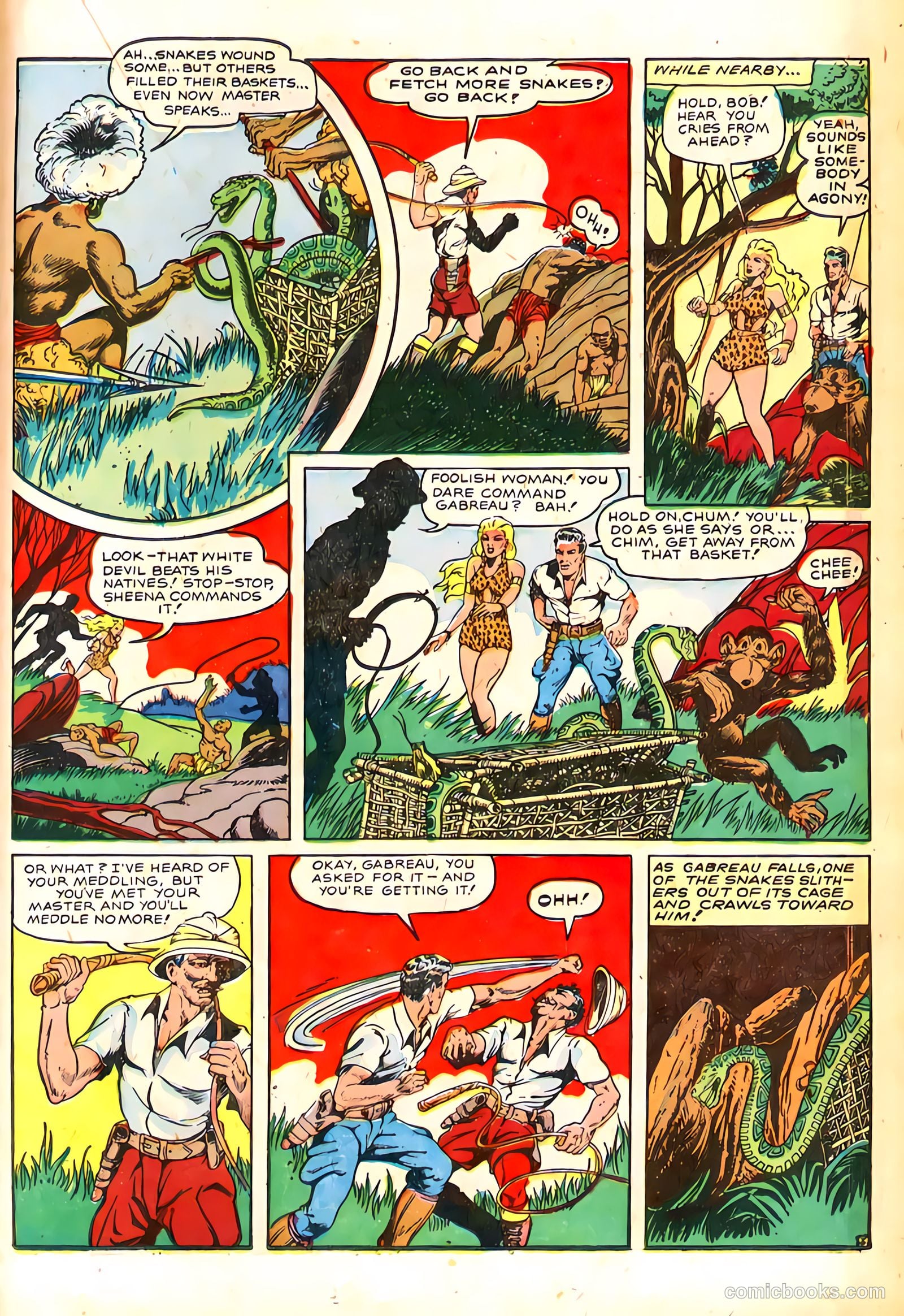 Sheena, Queen of the Jungle #4 (1948) — page 30 of 54