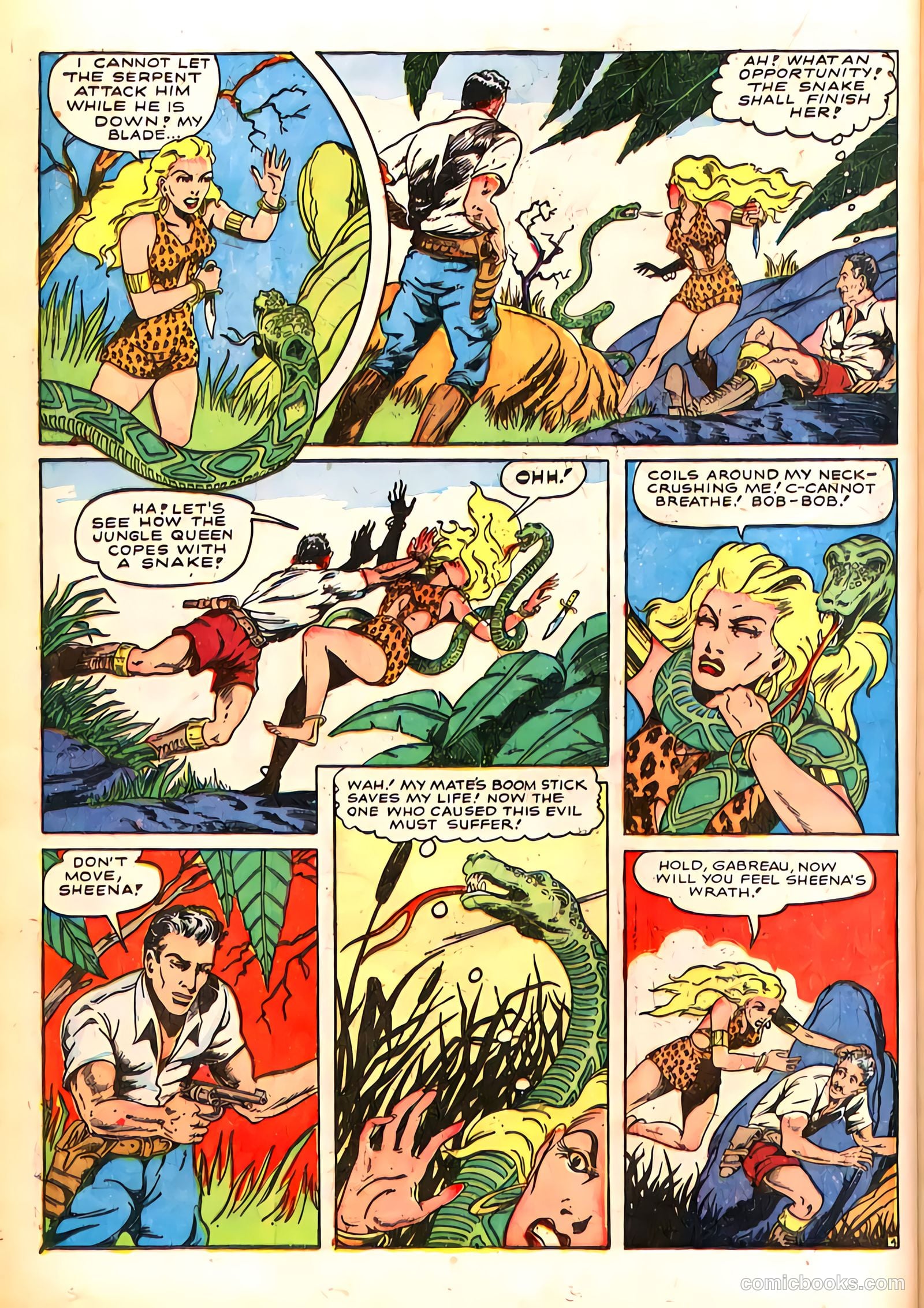 Sheena, Queen of the Jungle #4 (1948) — page 31 of 54