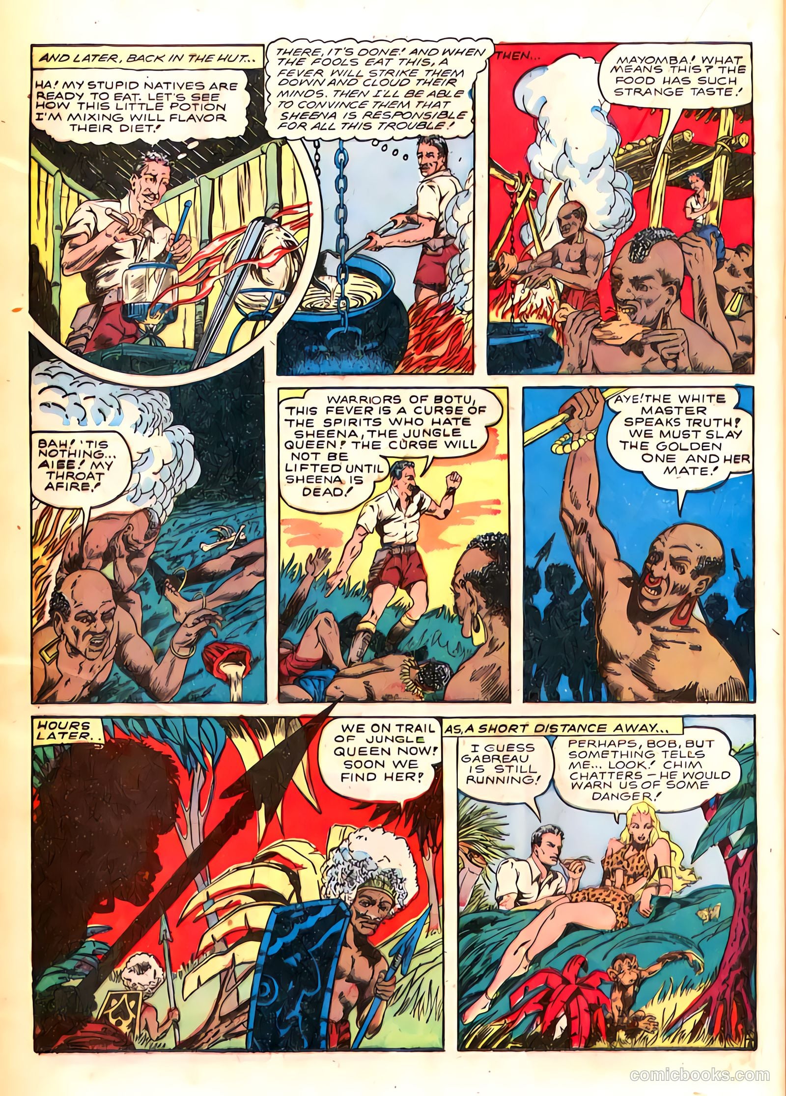 Sheena, Queen of the Jungle #4 (1948) — page 33 of 54