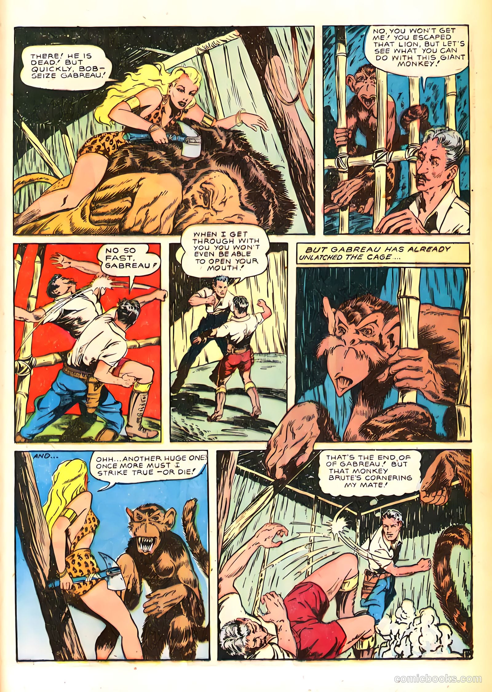 Sheena, Queen of the Jungle #4 (1948) — page 38 of 54