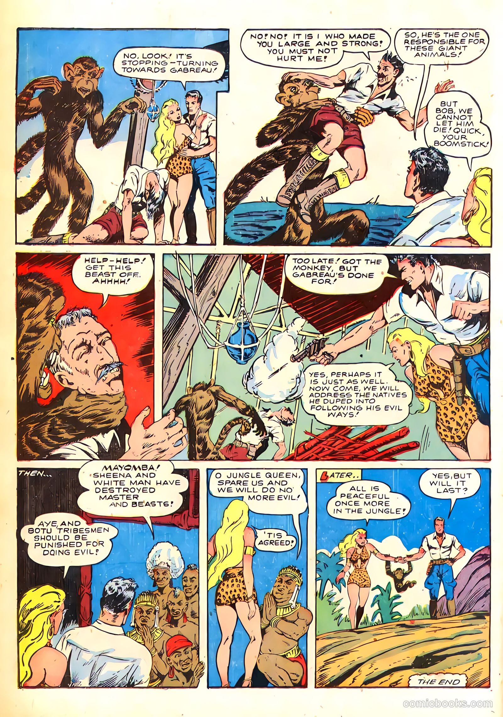Sheena, Queen of the Jungle #4 (1948) — page 39 of 54