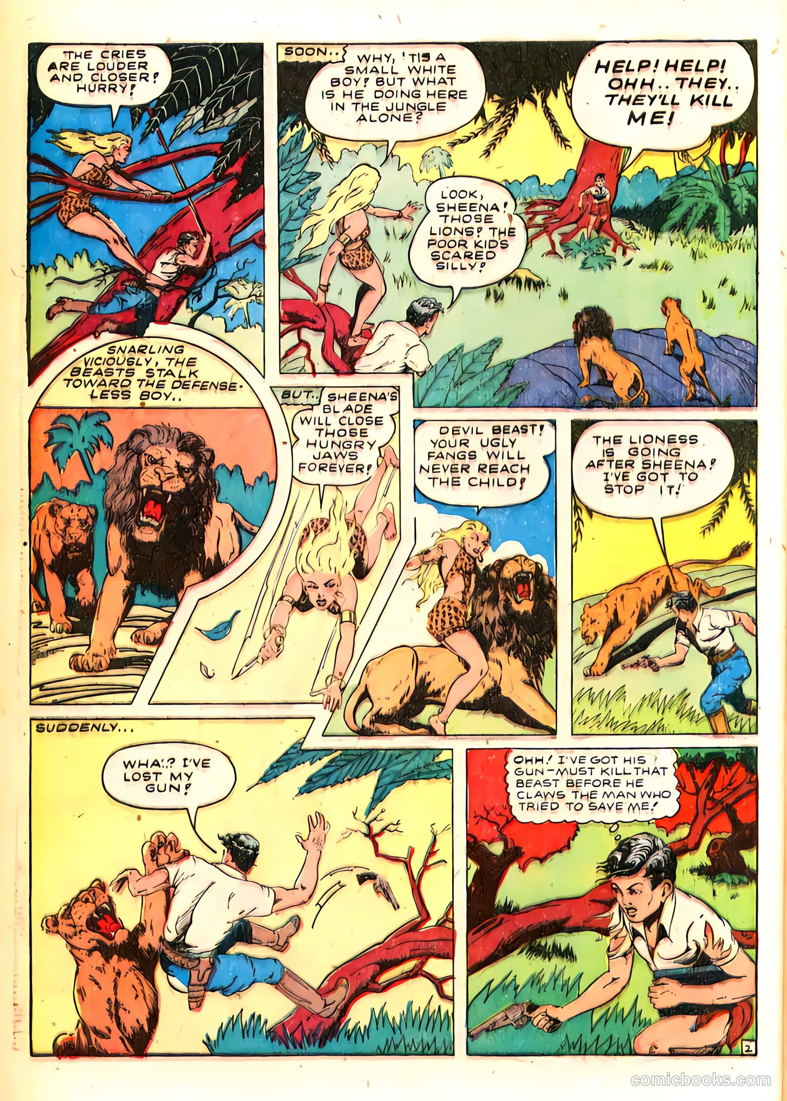 Sheena, Queen of the Jungle #4 (1948) — page 41 of 54