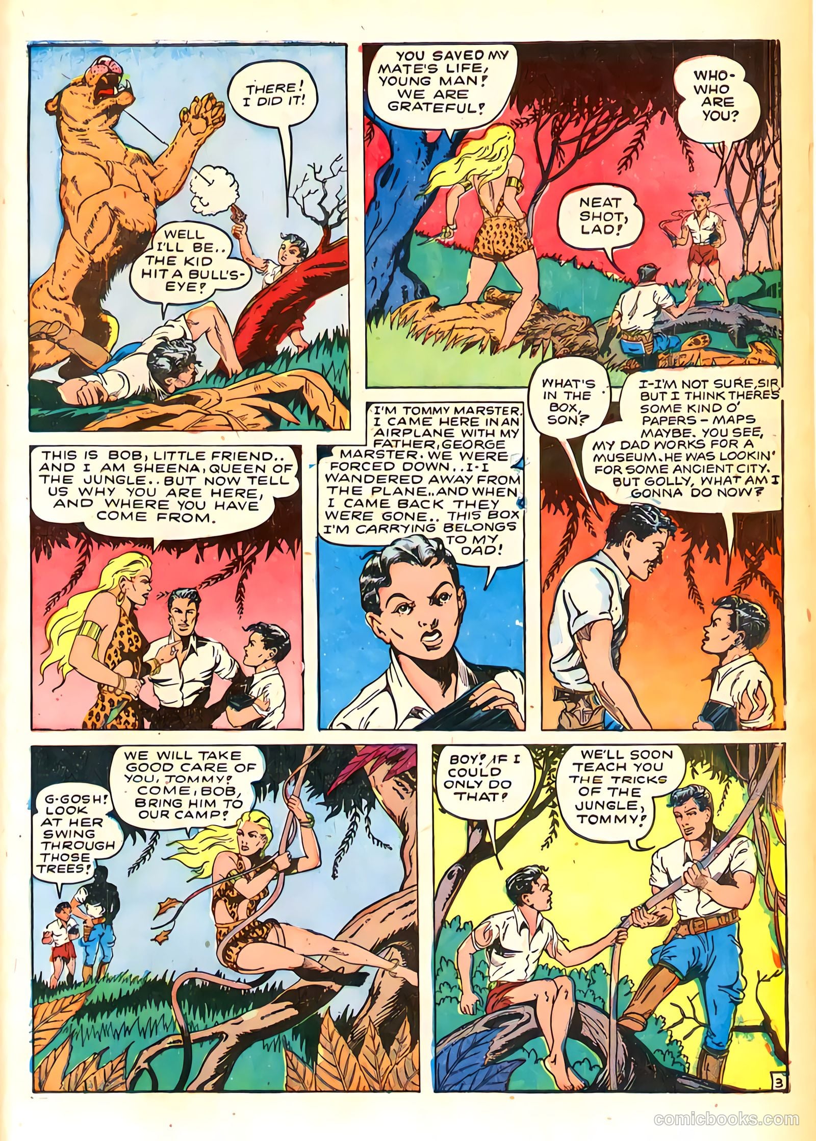 Sheena, Queen of the Jungle #4 (1948) — page 42 of 54