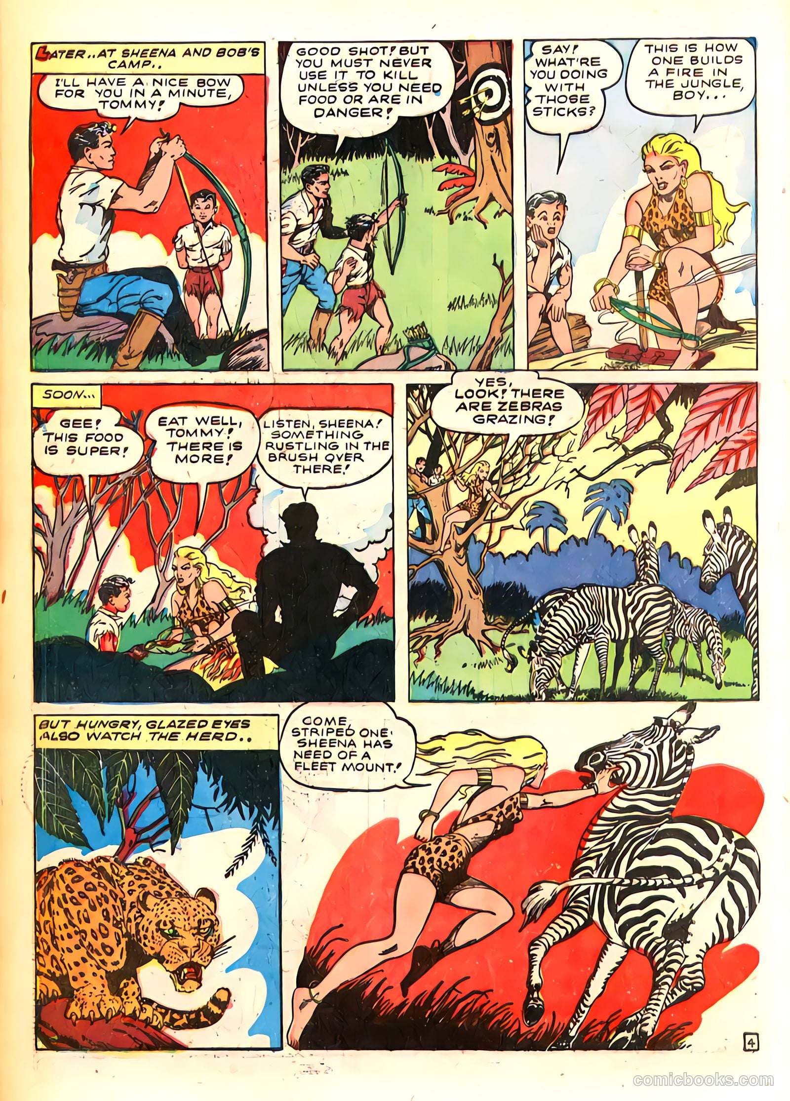 Sheena, Queen of the Jungle #4 (1948) — page 43 of 54