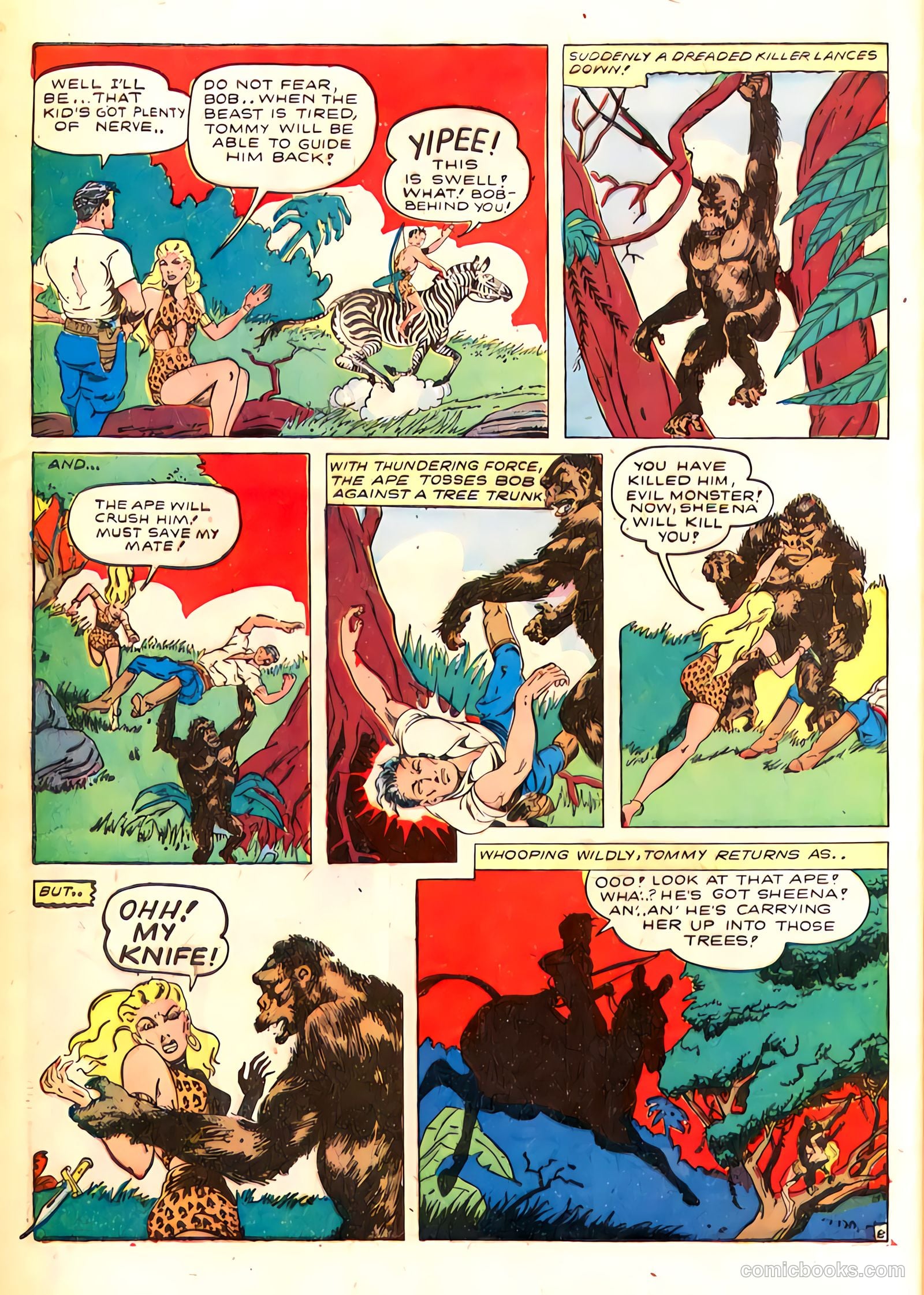 Sheena, Queen of the Jungle #4 (1948) — page 45 of 54